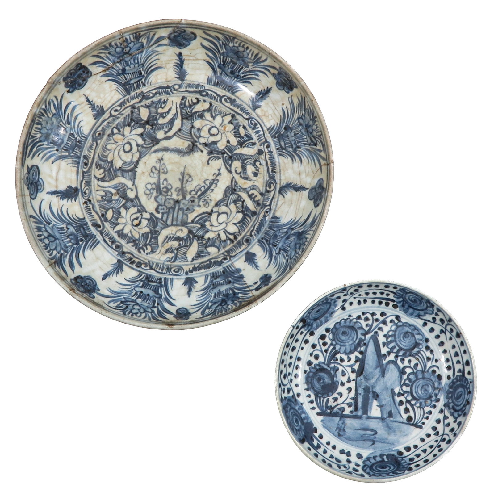 A Lot of Blue and White Plates (1 of 6)