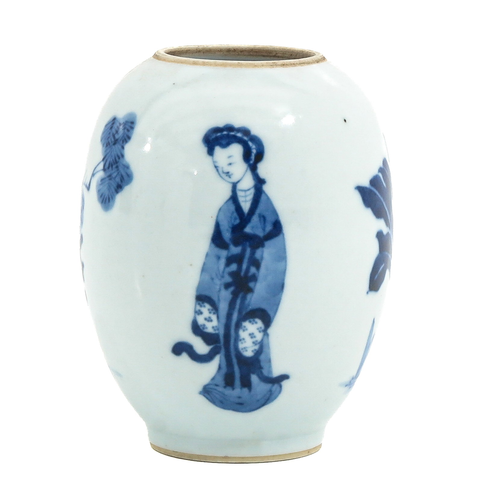 A Blue and White Tea Caddy (1 of 6)