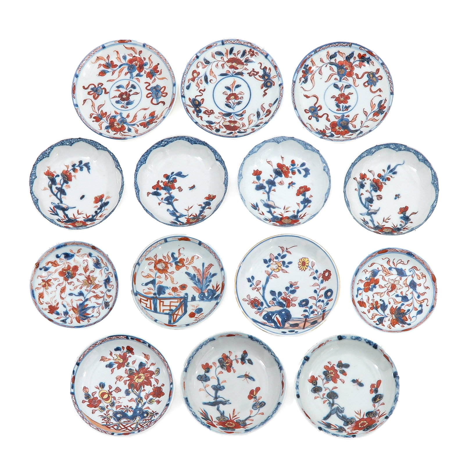 A Group of Imari Porcelain Saucers (1 of 10)