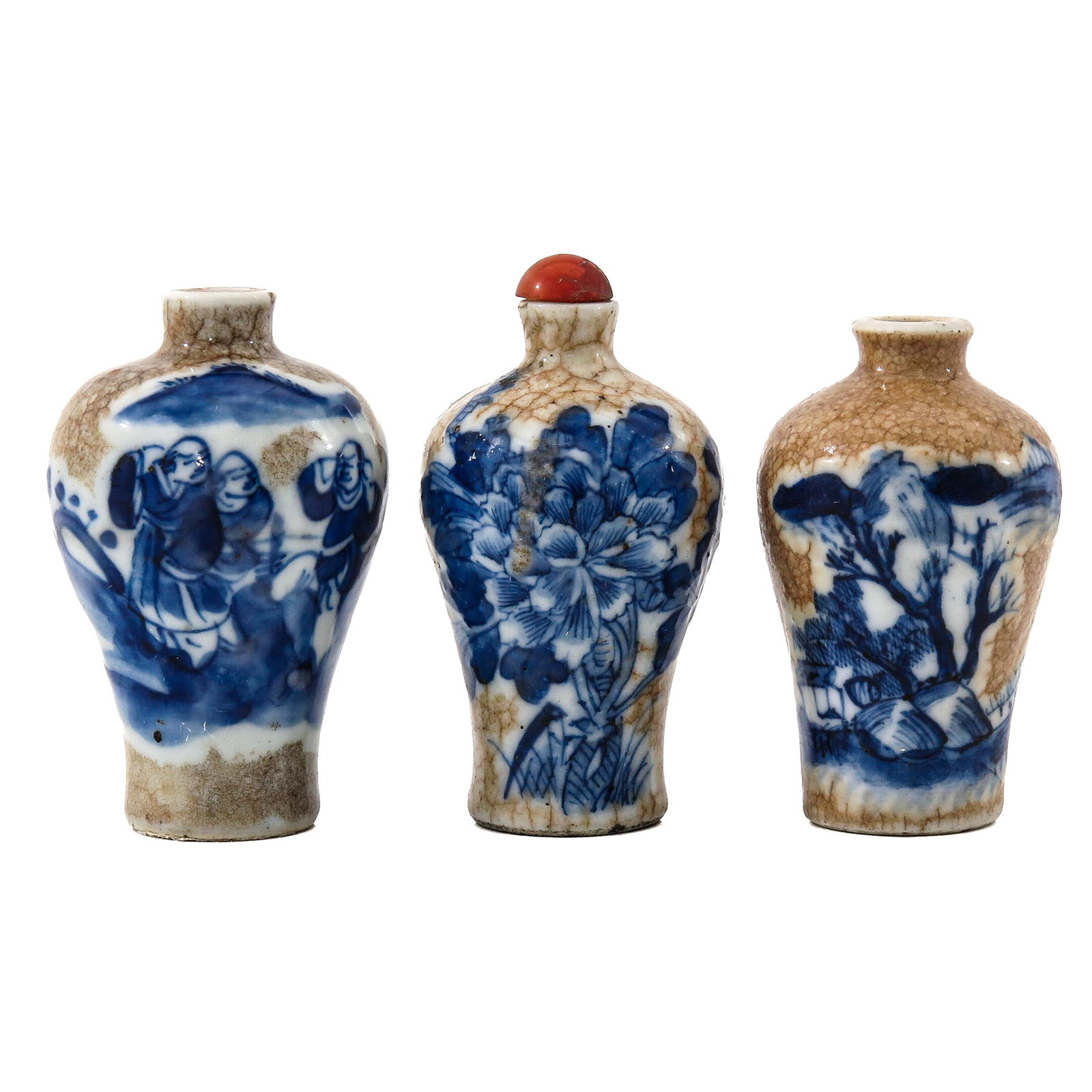 A Group of 3 Snuff Bottles (1 of 6)