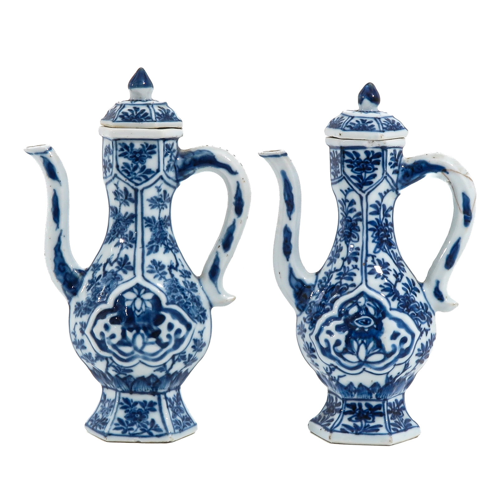 A Pair of Small Ewers with Covers (1 of 6)
