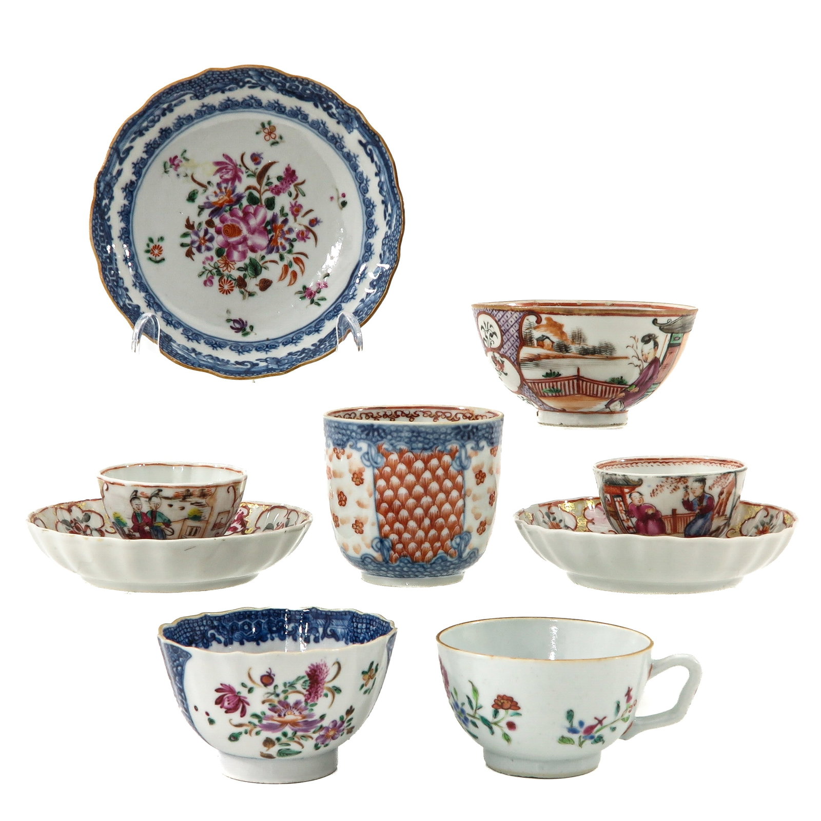 A Group of Cups and Saucers (1 of 8)
