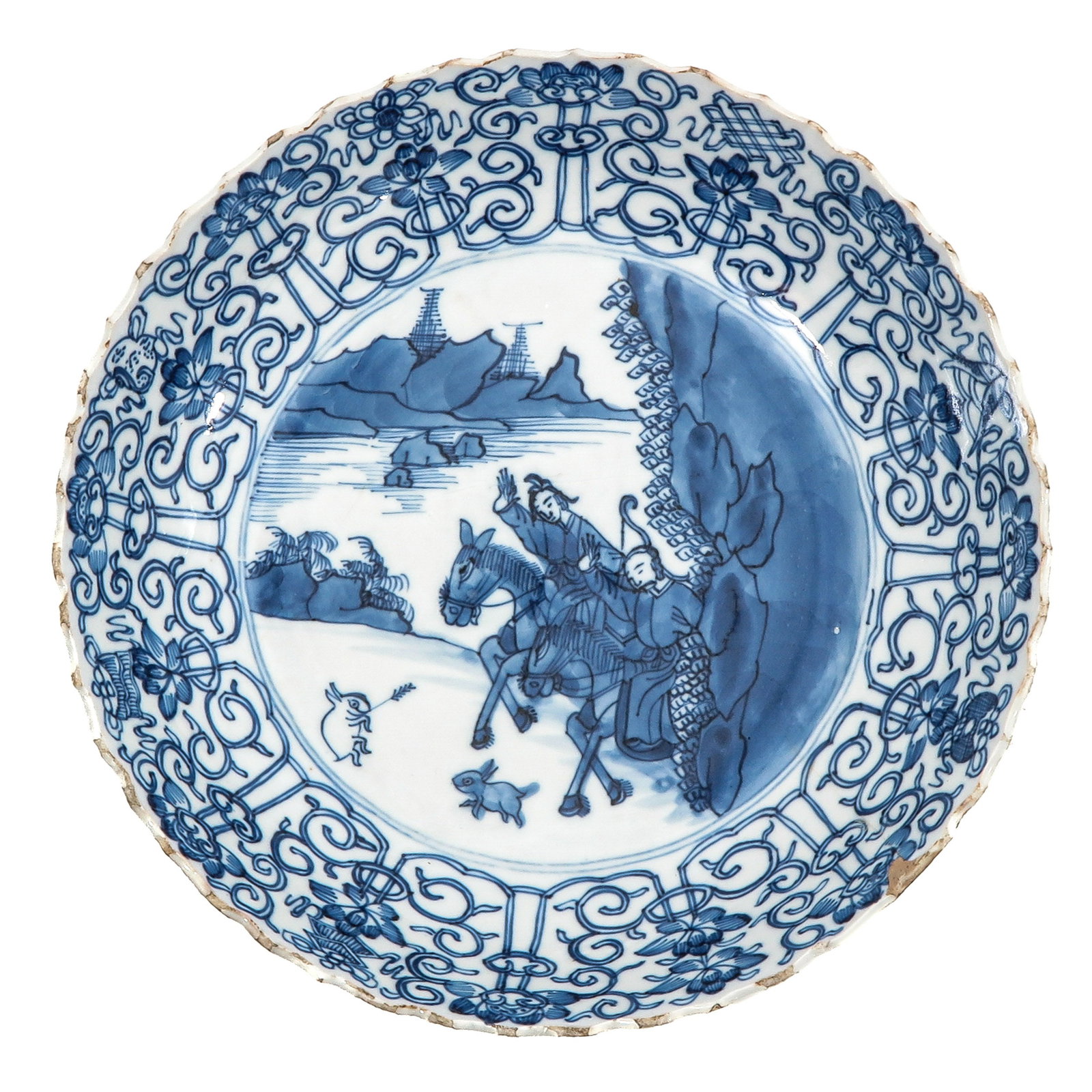 A Blue and White Plate (1 of 2)