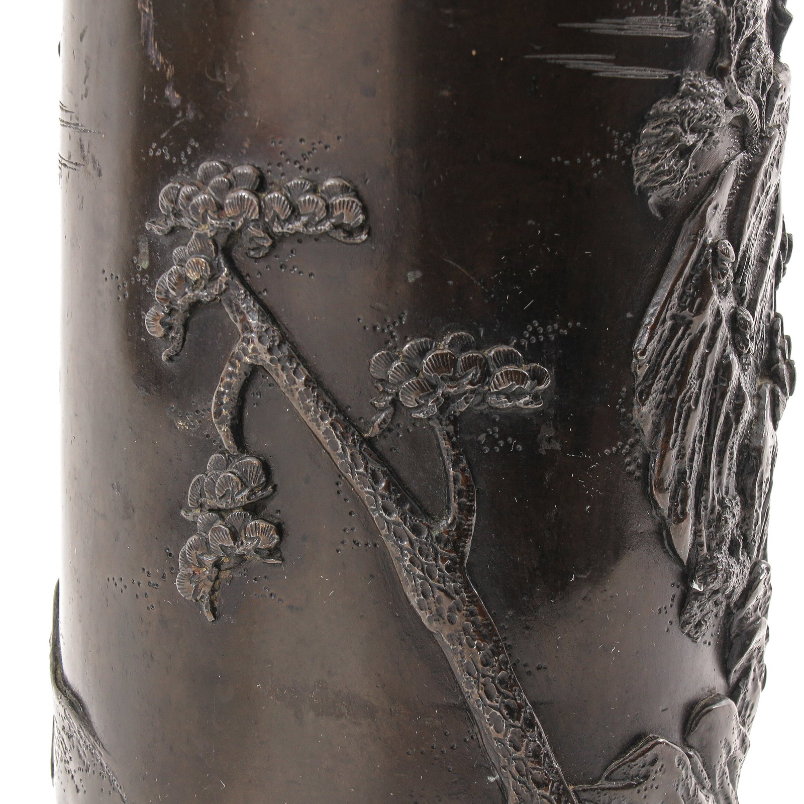 A Bronze Scroll Holder - 10