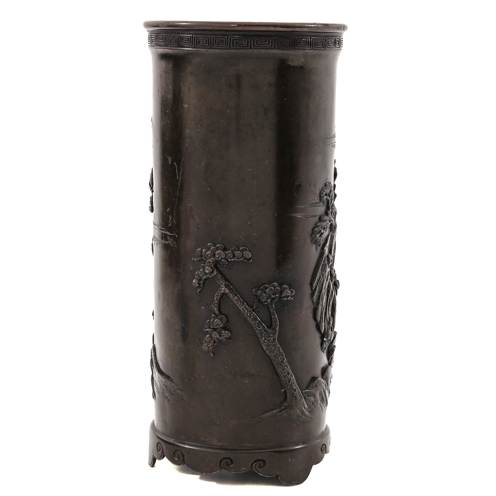 A Bronze Scroll Holder - 3