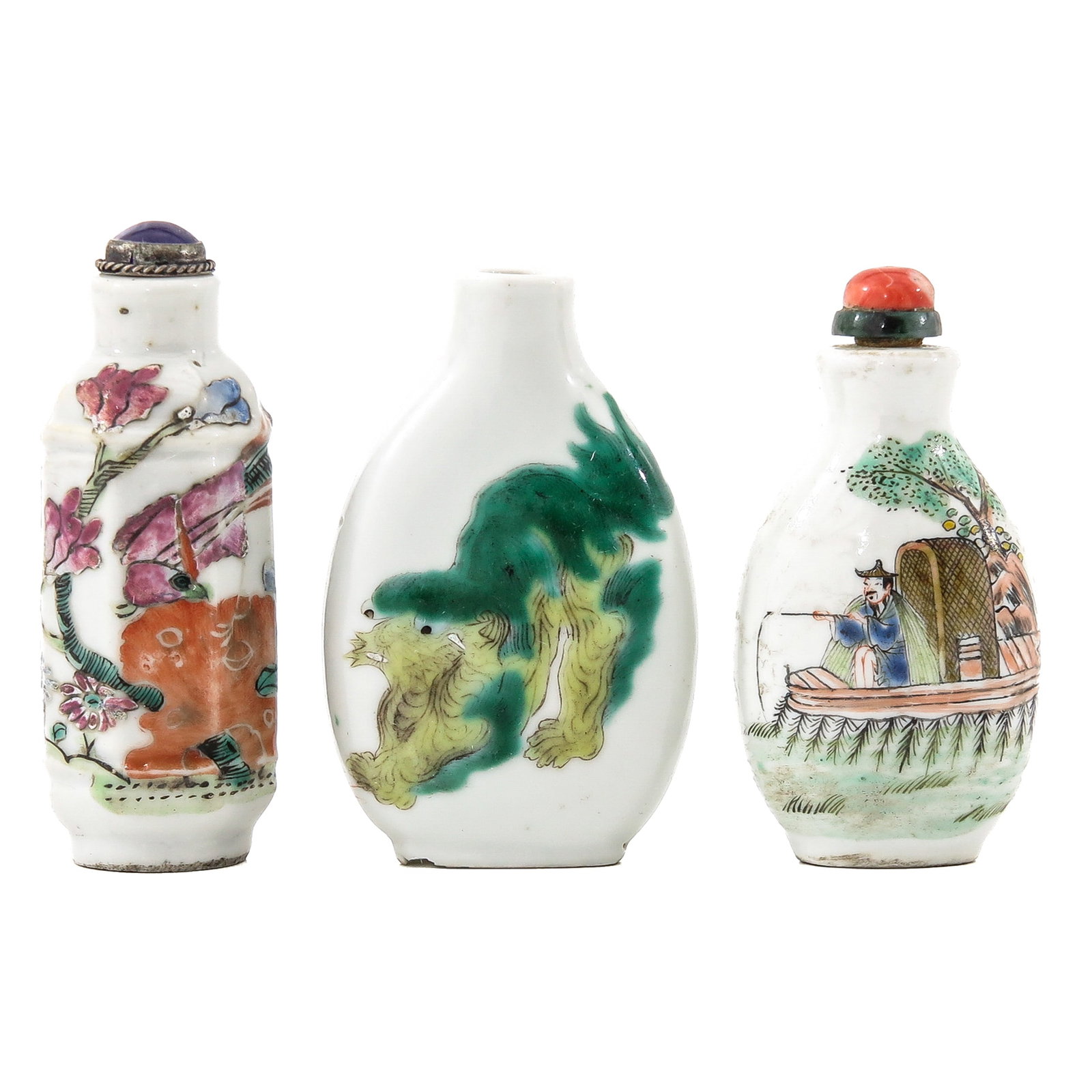 A Group of 3 Snuff Bottles (1 of 6)