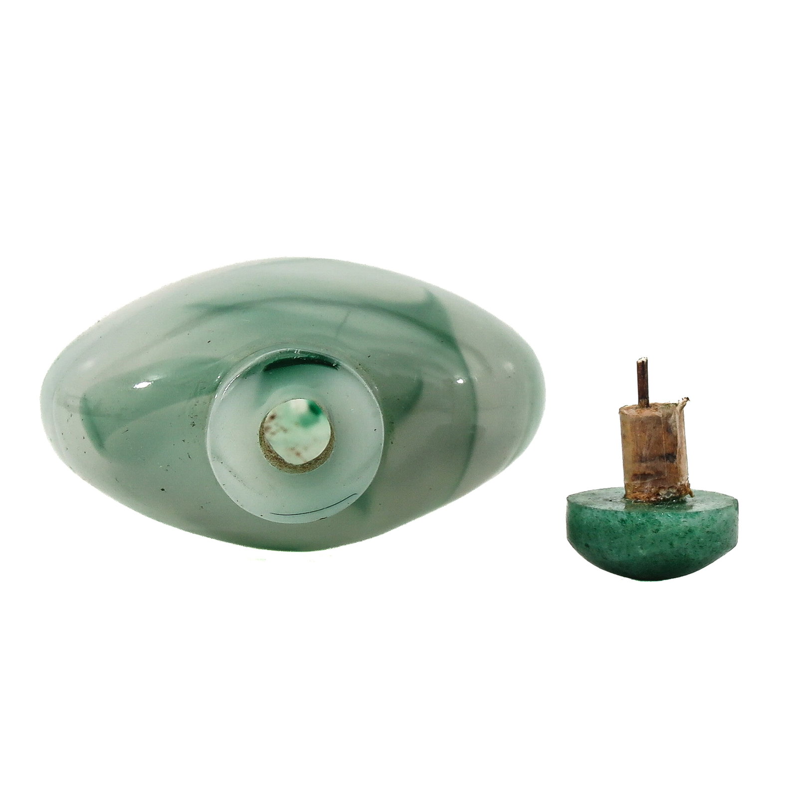 A Jadeite Snuff Bottle - 5