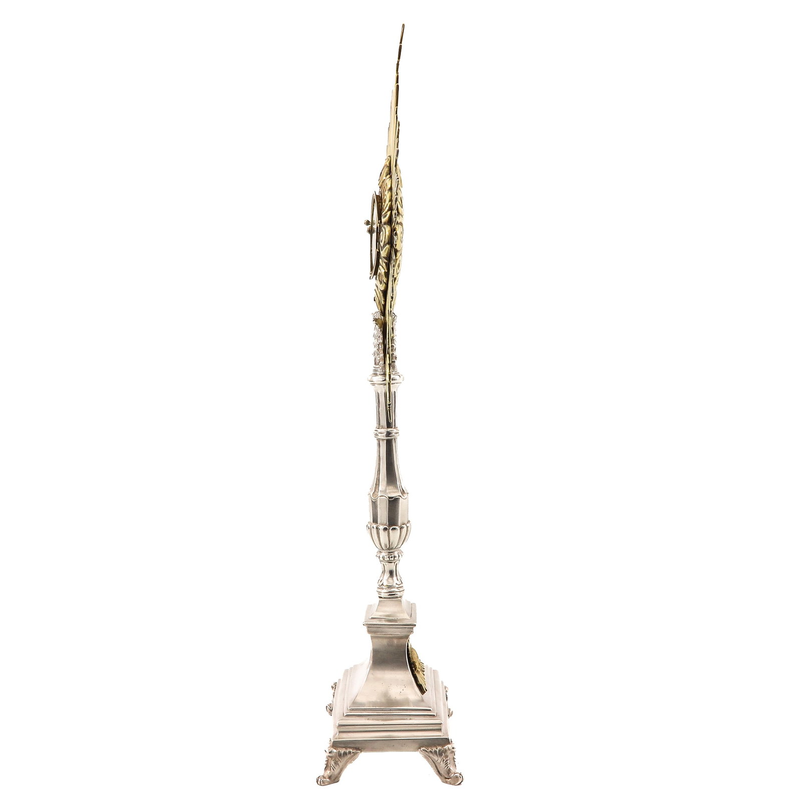 A Silver Plated Monstrance - 4