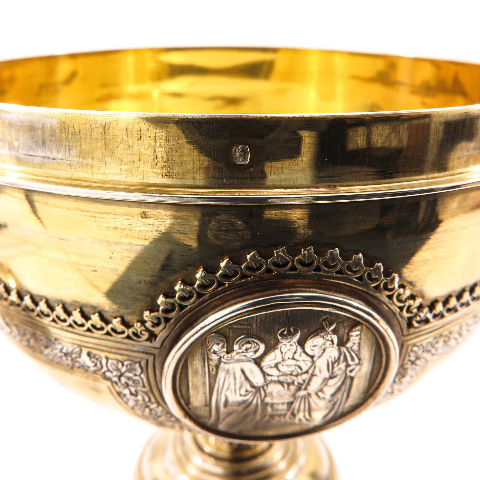 A Solid Silver Ciborium - 10