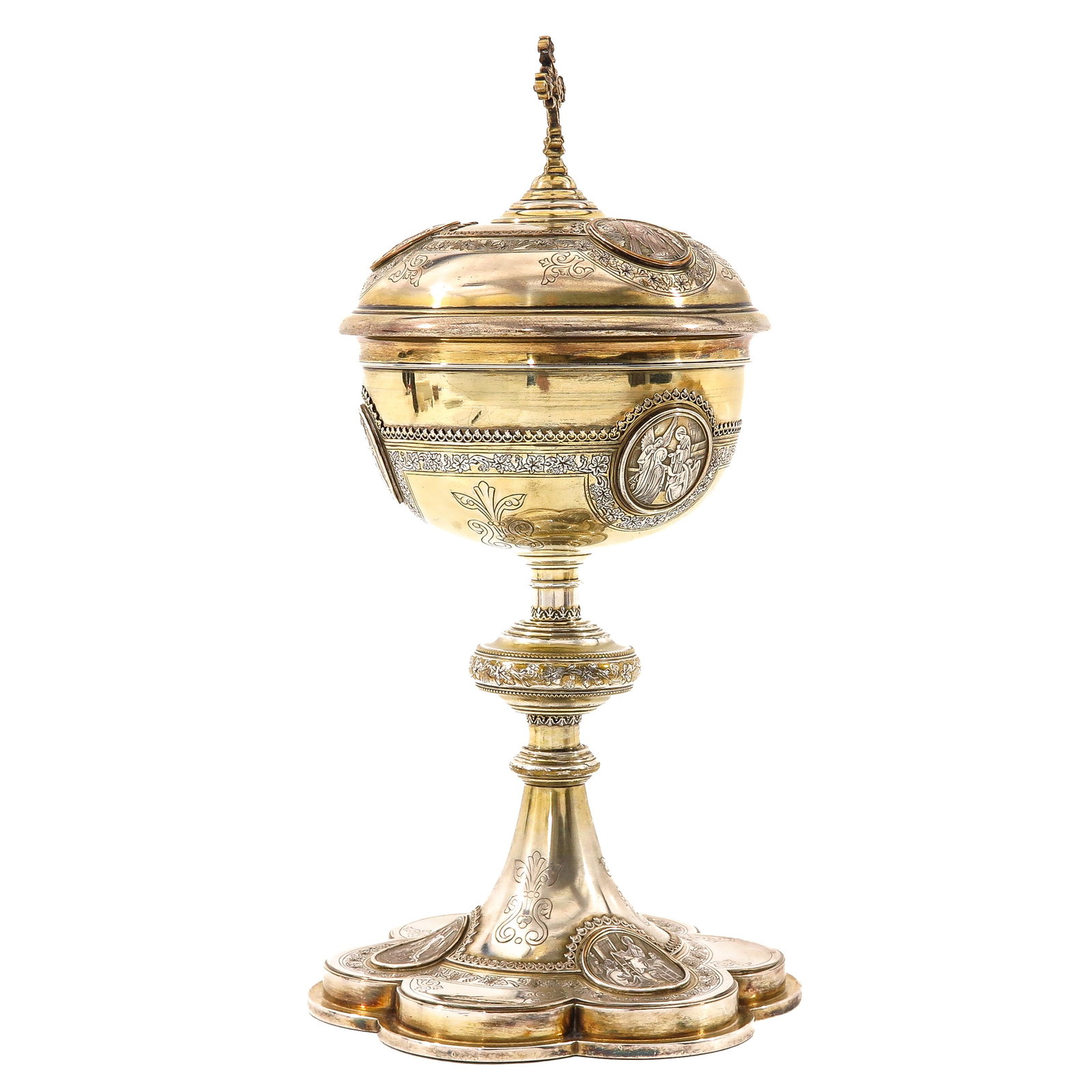 A Solid Silver Ciborium - 2