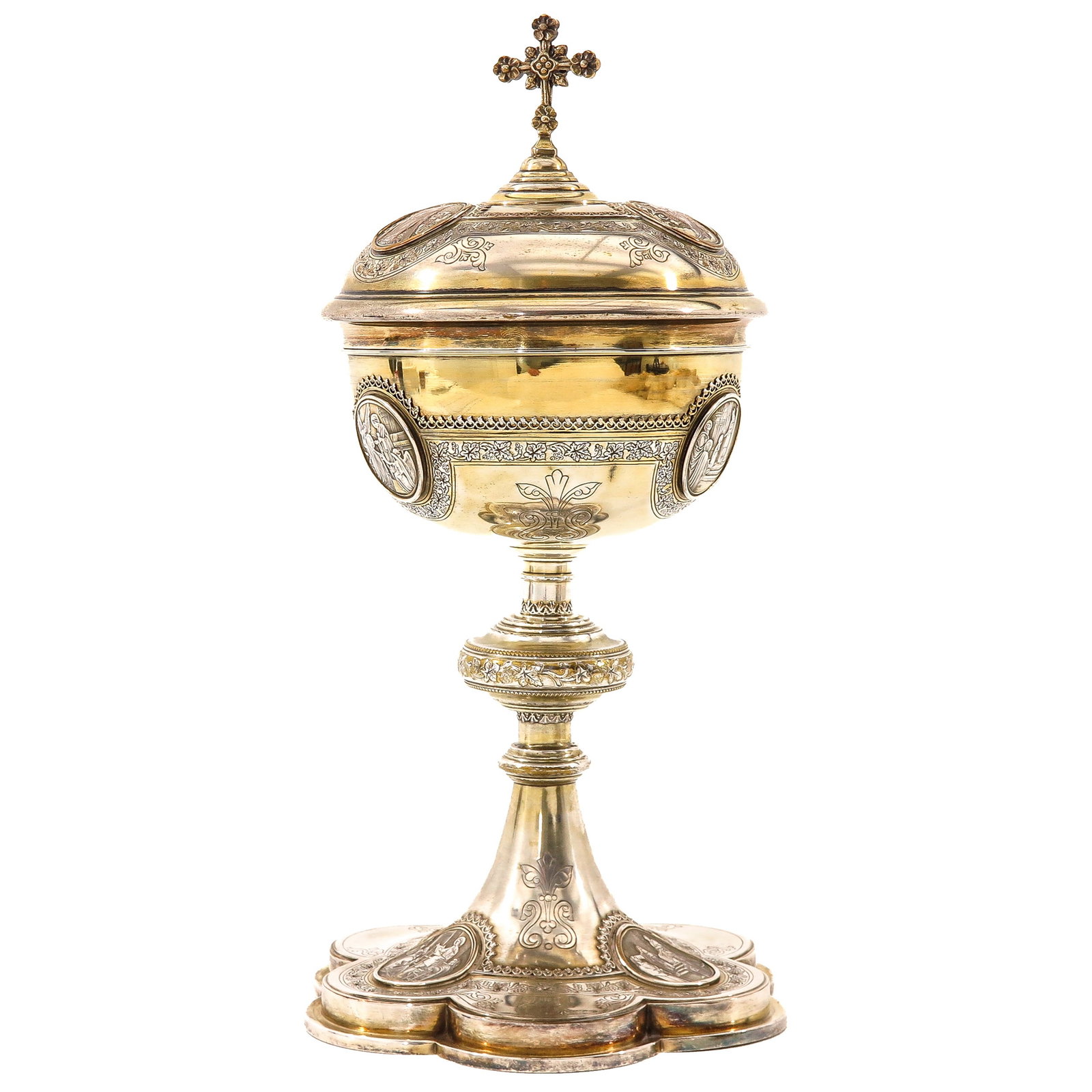A Solid Silver Ciborium - 3