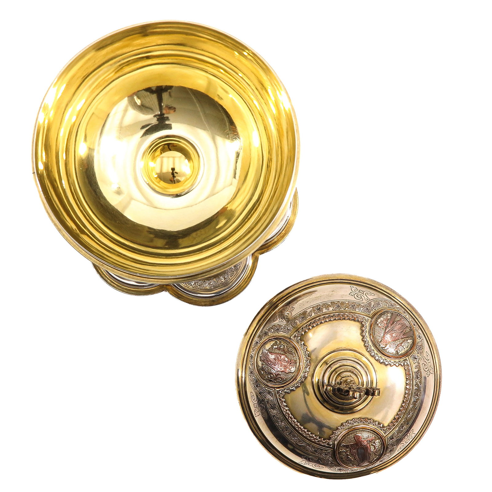 A Solid Silver Ciborium - 5