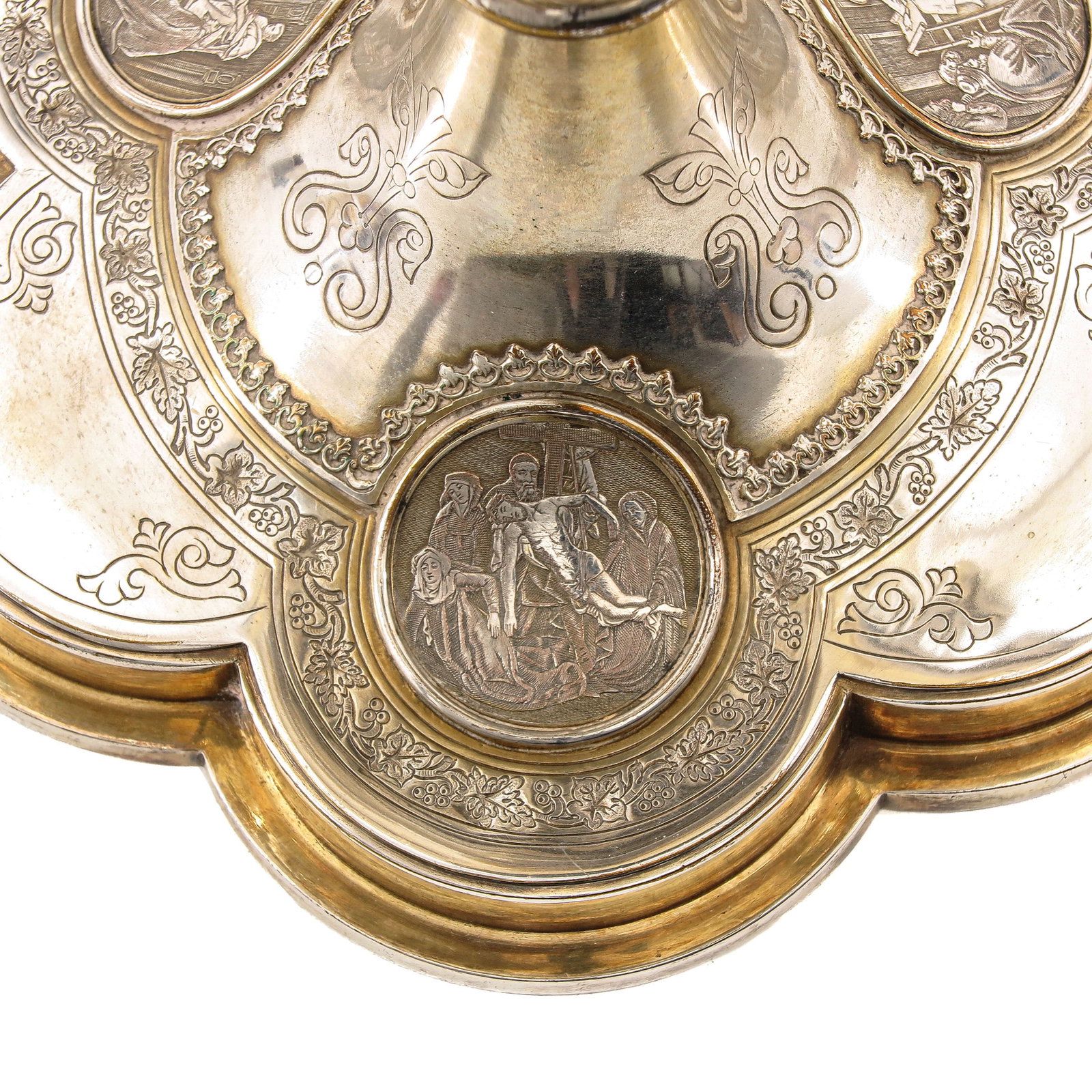 A Solid Silver Ciborium - 7