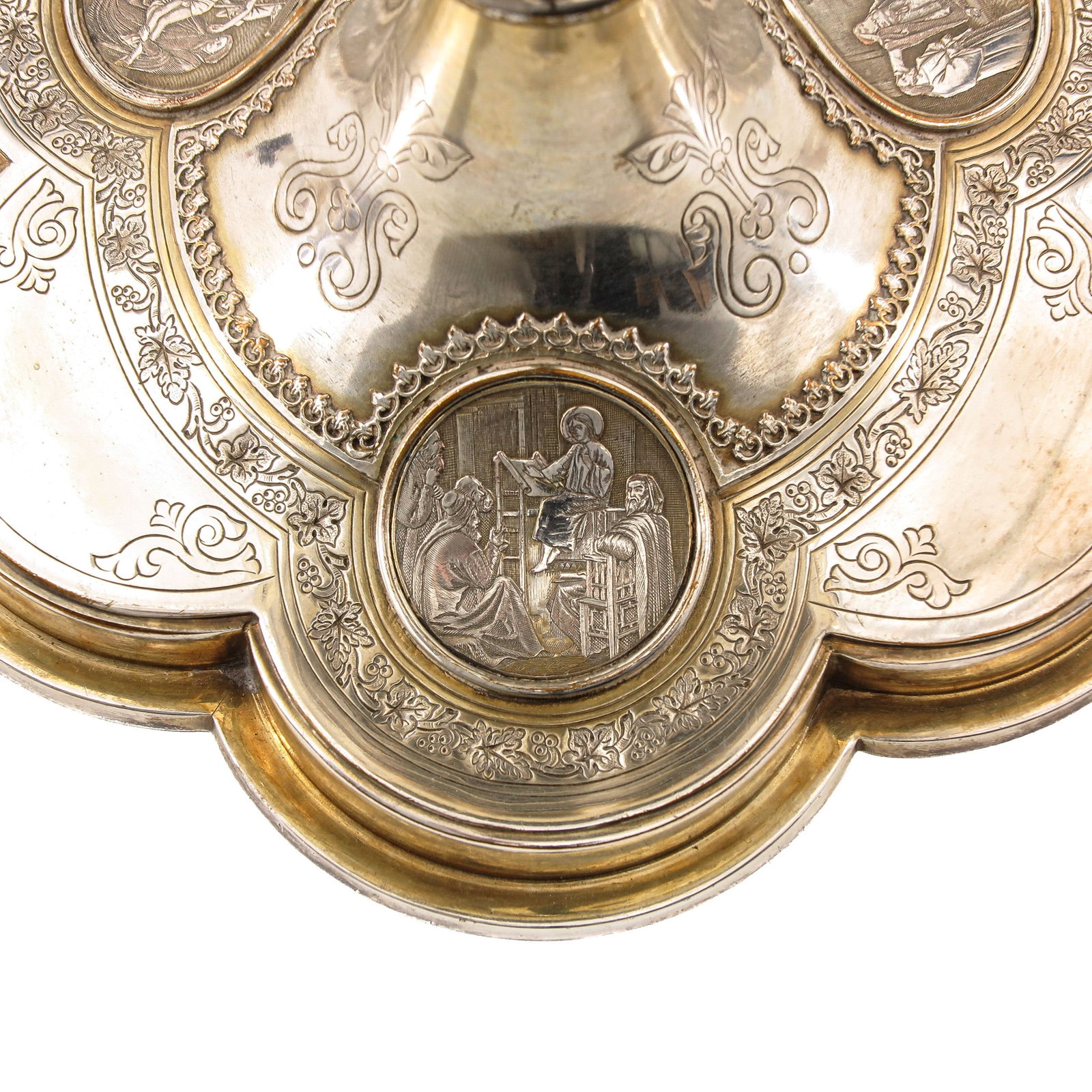 A Solid Silver Ciborium - 8