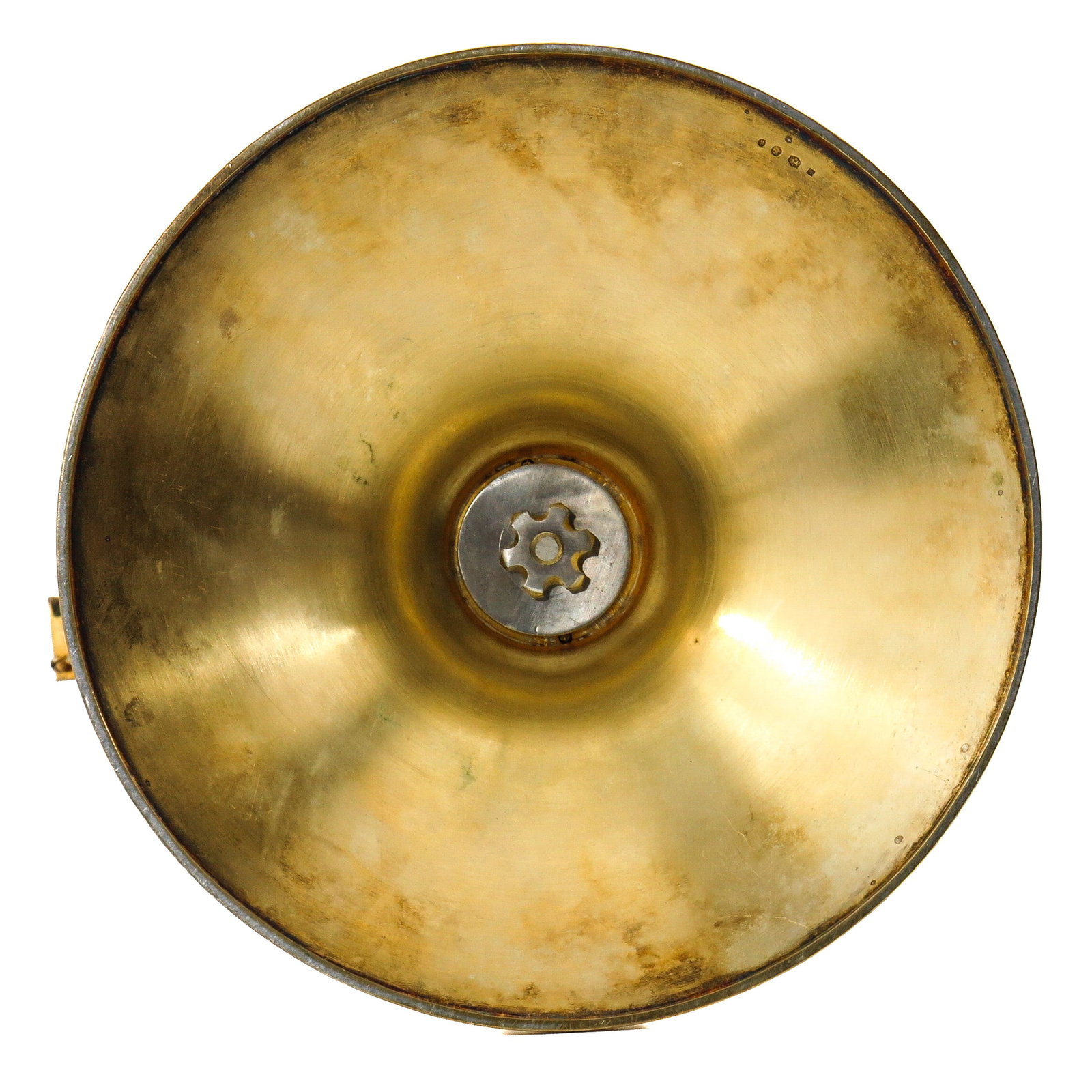 A Rare Solid Gilt Silver Monstrance - 6