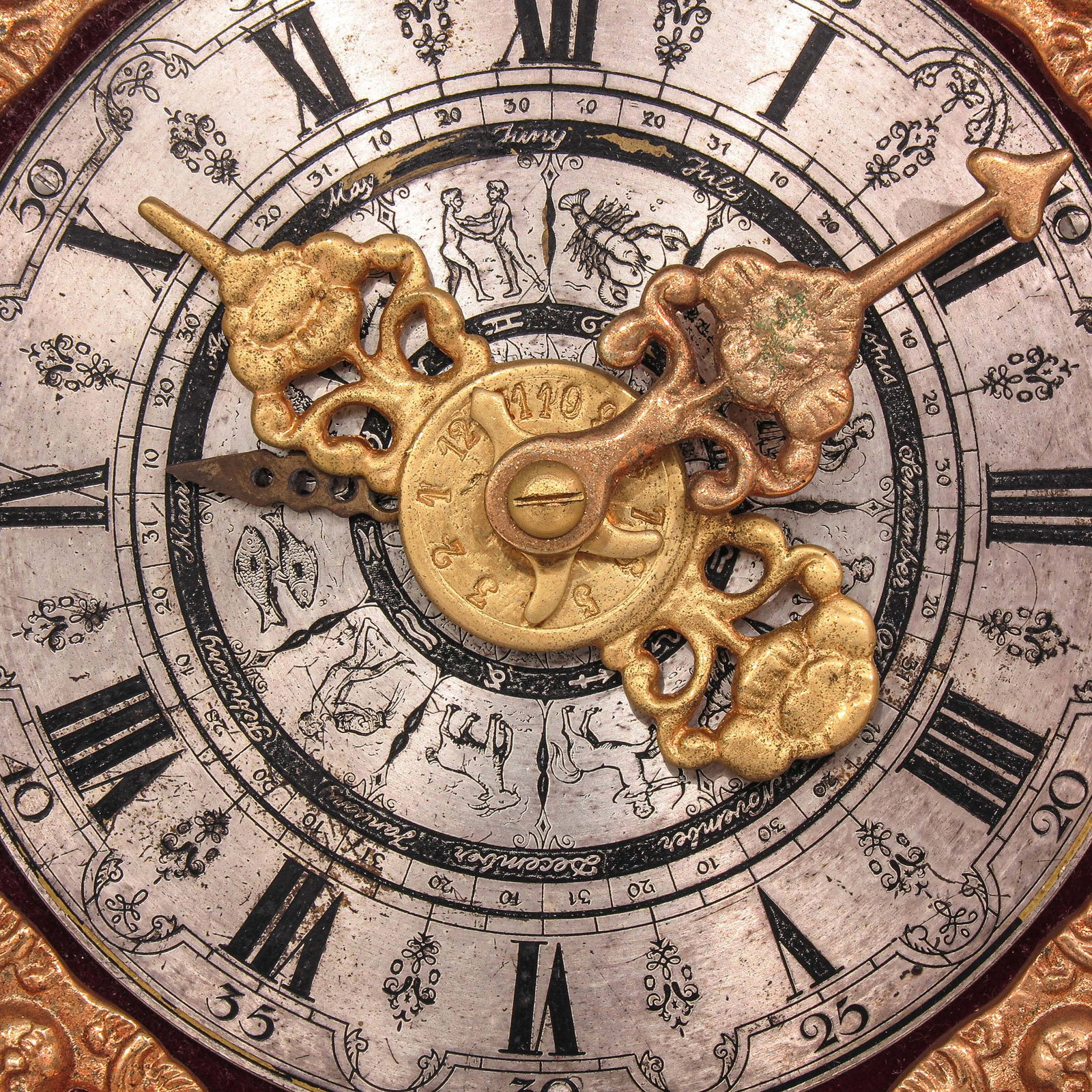 A Dutch Zaanse Wall Clock - 5