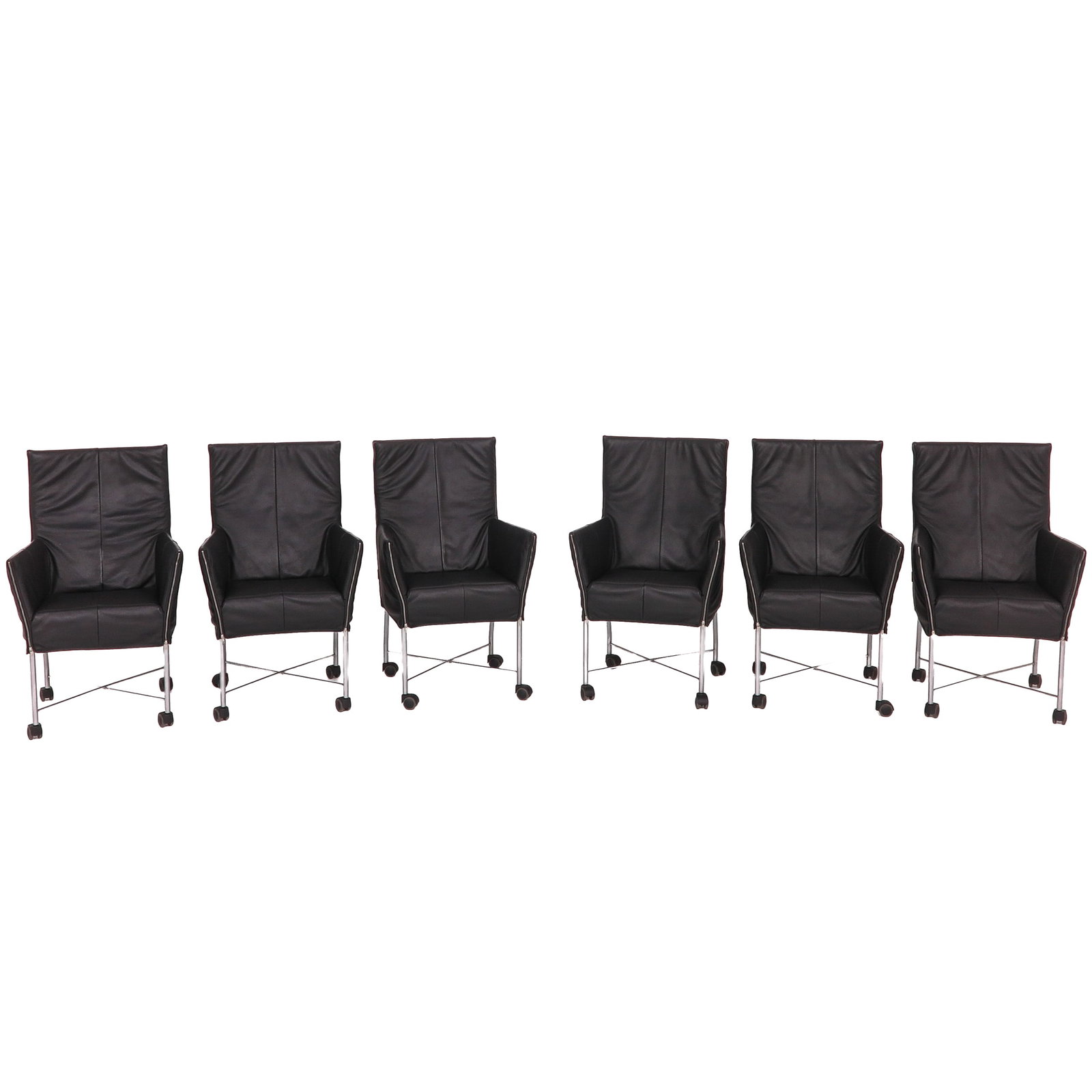 A Set of 6 Montis Chaplin Chairs (1 of 9)