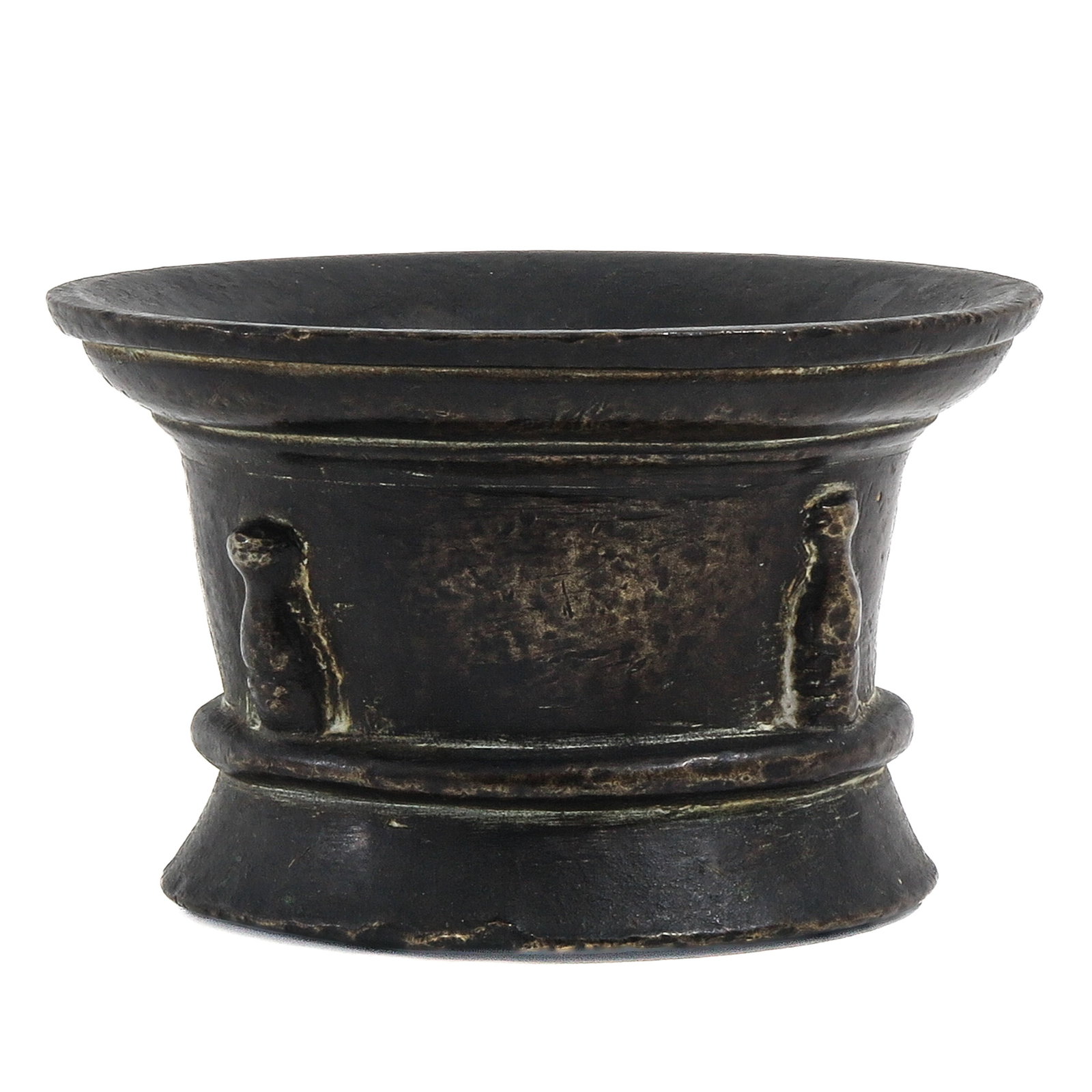 A Mortar: France, 16th century, diameter 13 cm., height 8 cm.