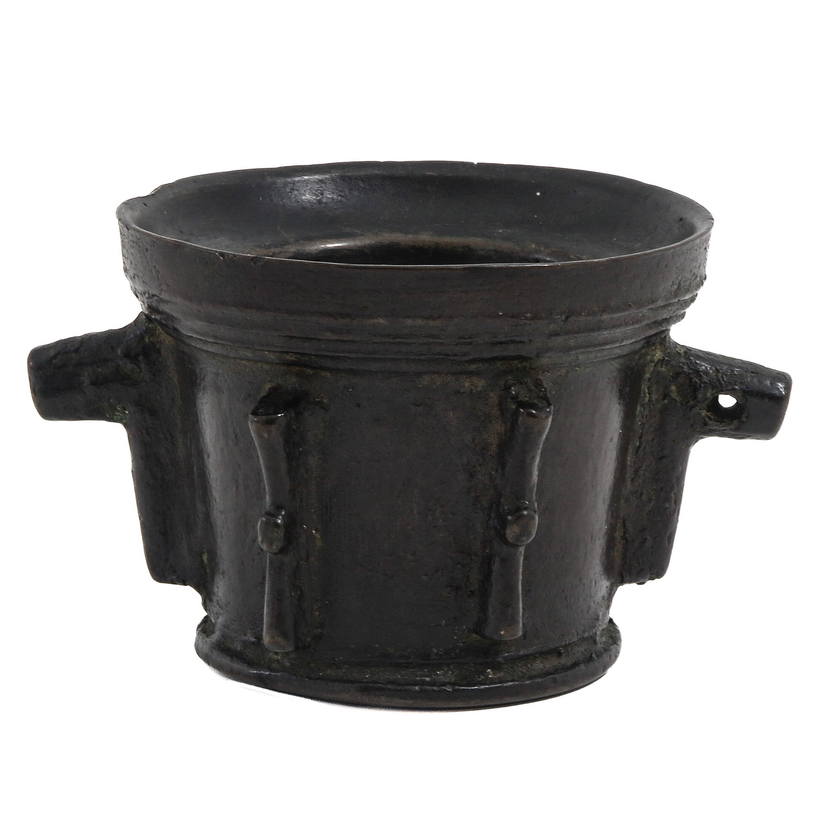A Mortar: France, 16th century, diameter 17 cm. including handles, height 11 cm.