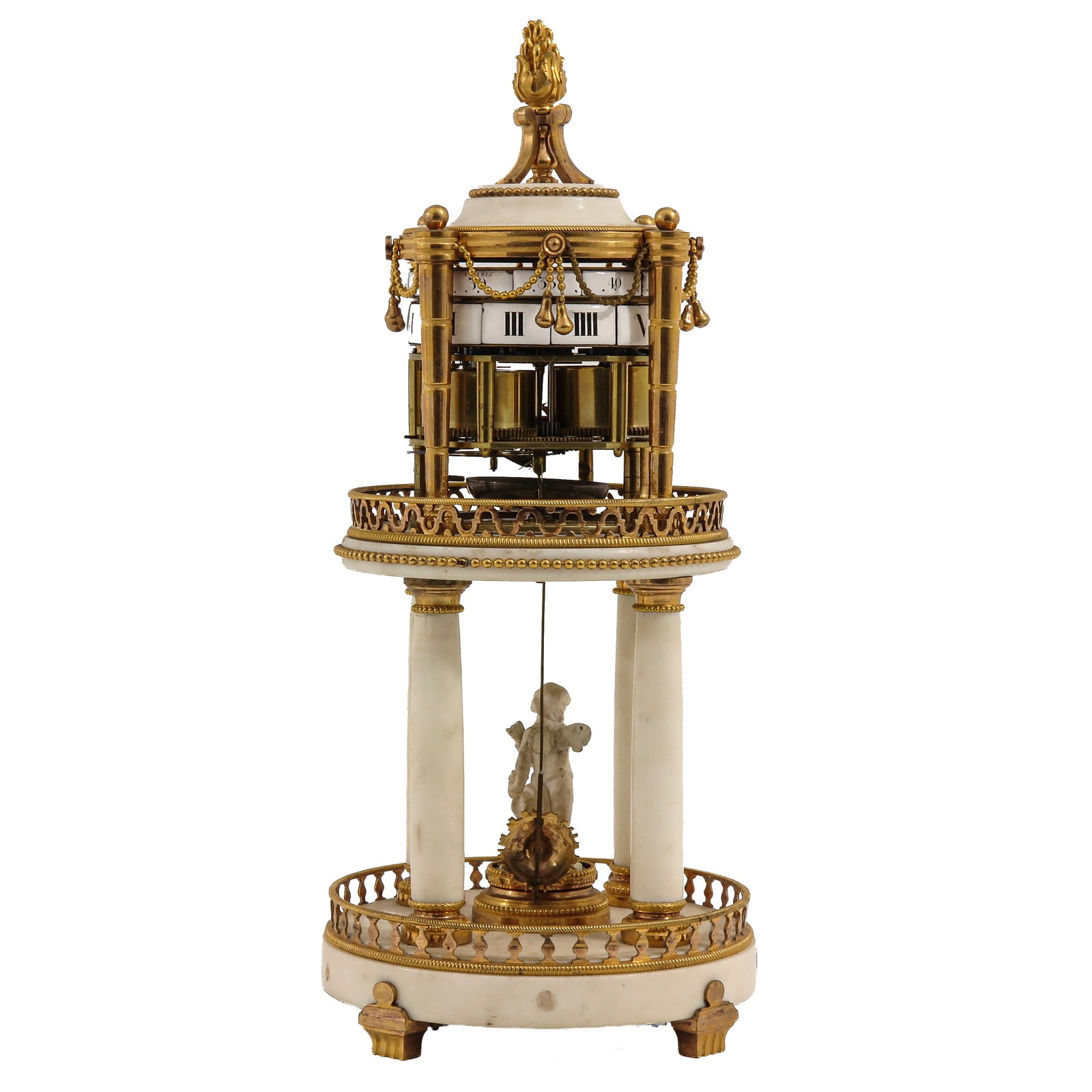 A Cercles Tournants Clock - 3