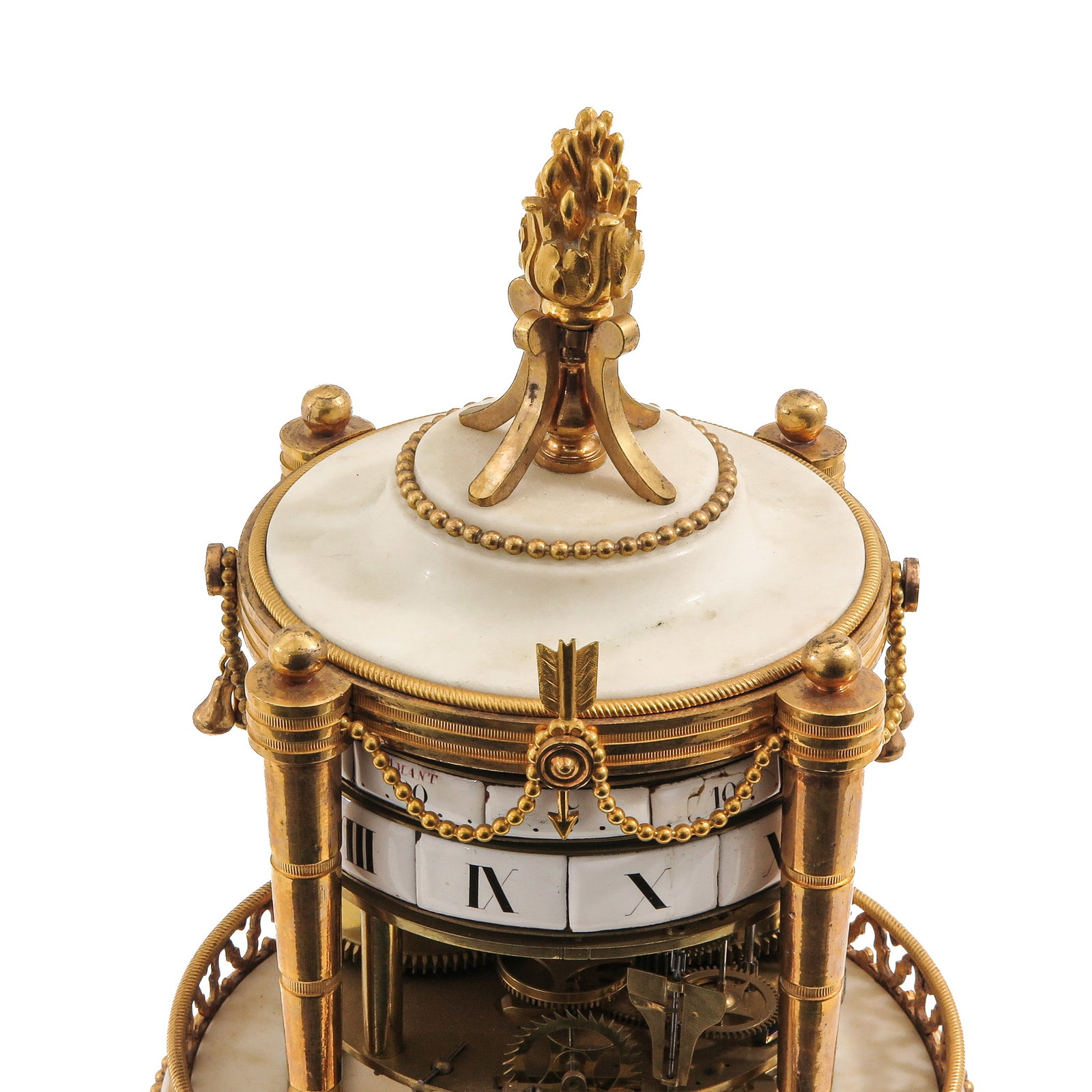 A Cercles Tournants Clock - 5