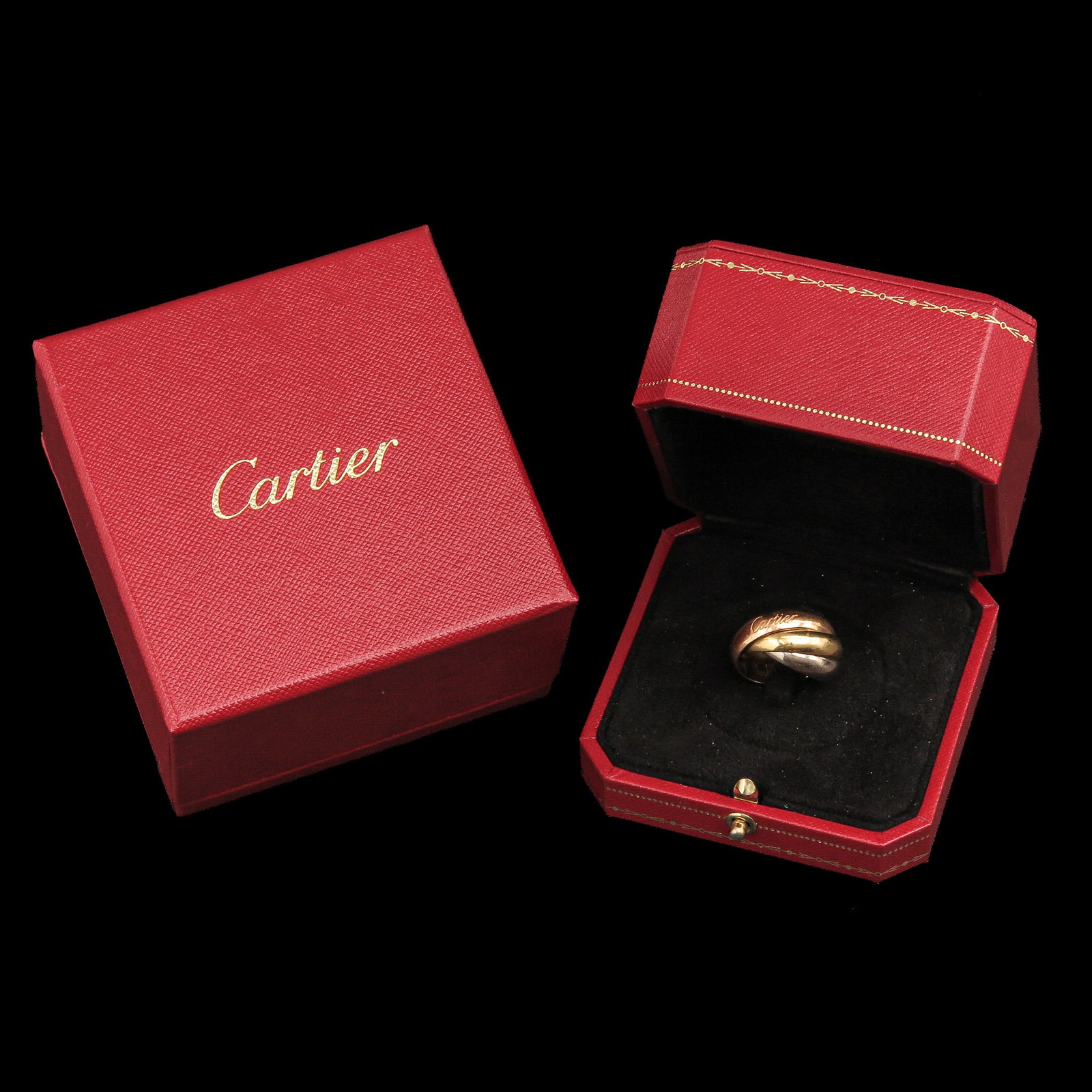 A Ladies' Cartier Trinity Ring (1 of 5)