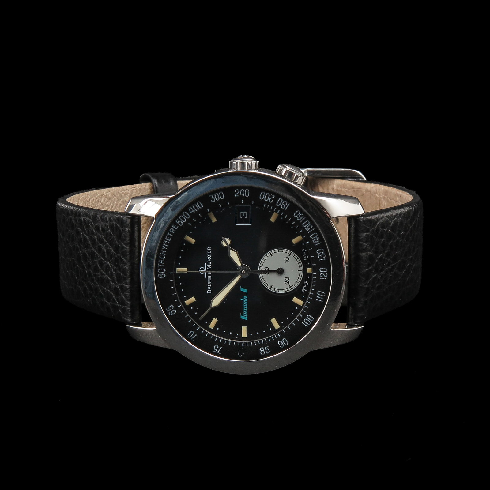 A Men's Baume & Mercier Watch: Baume & Mercier, quartz, case diameter 34 mm.