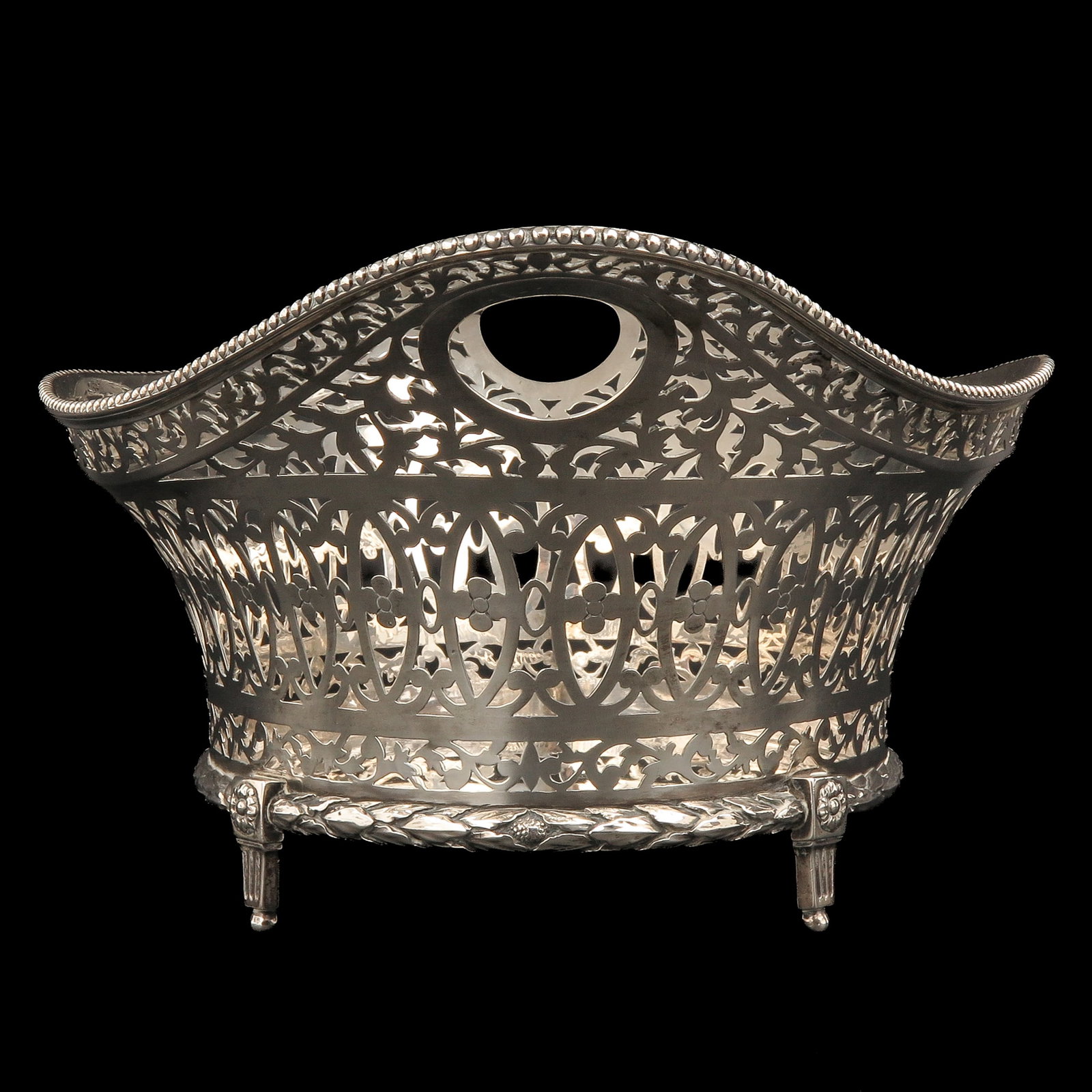 A Silver Bread Basket - 4