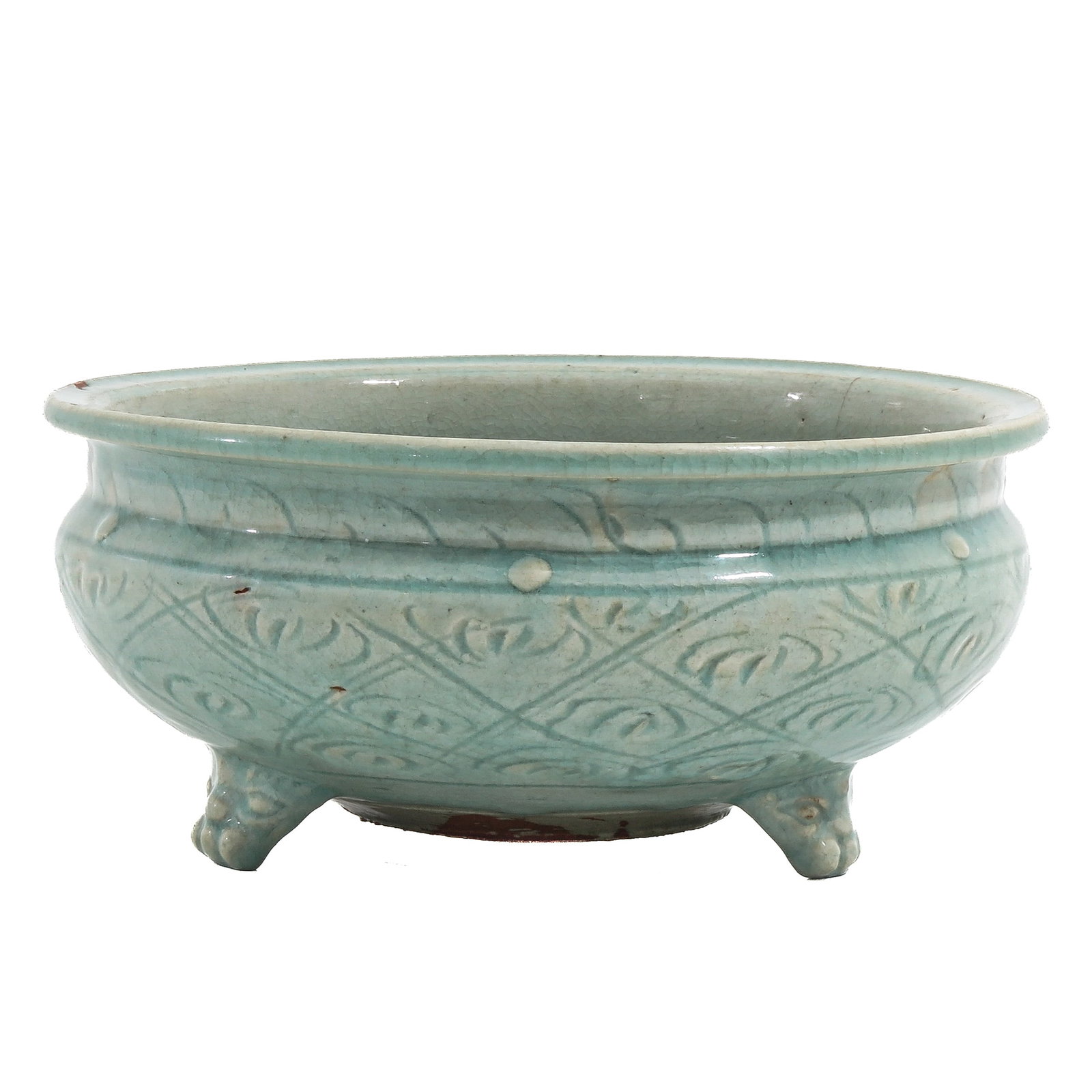 A Longquan Celadon Tripod Censer (1 of 6)