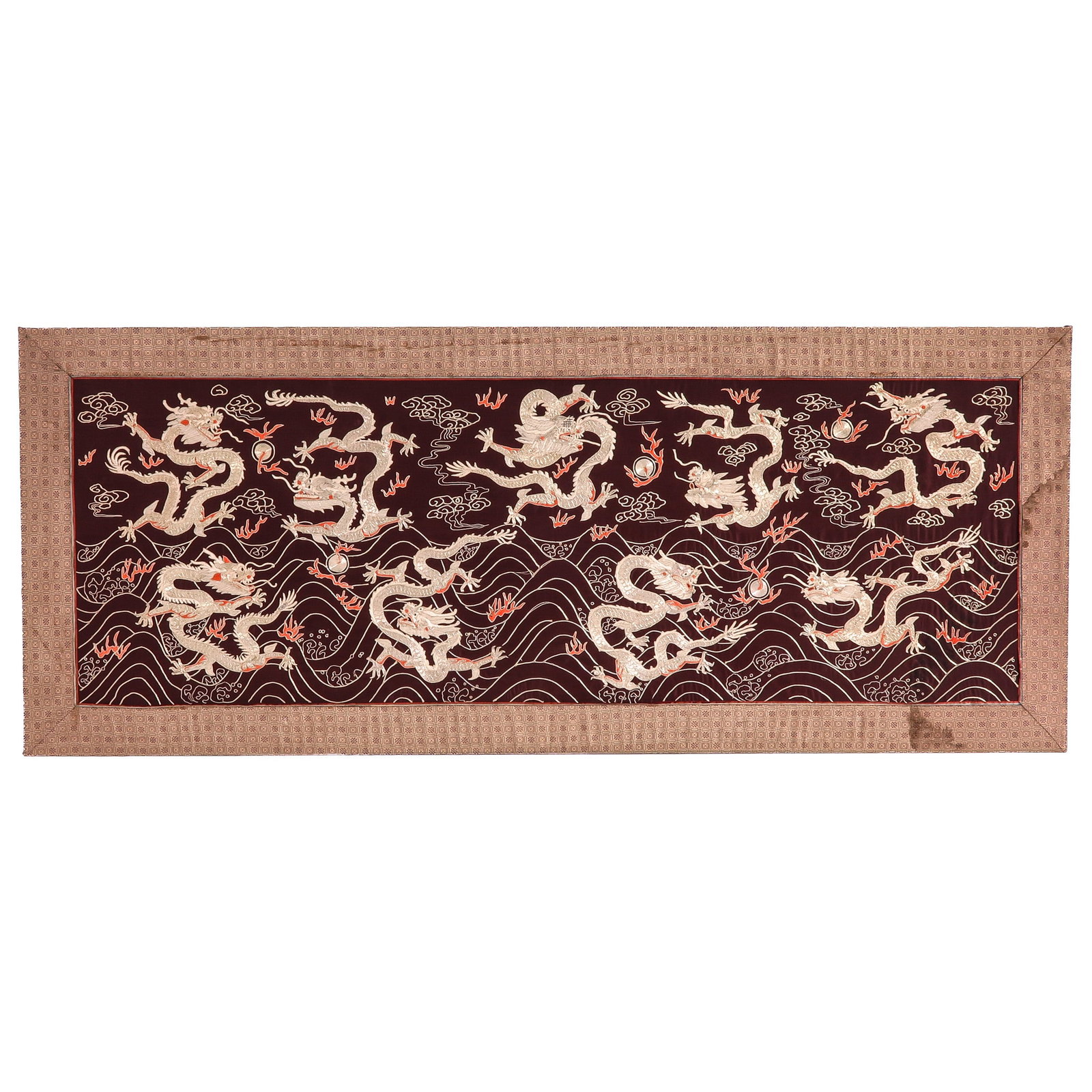 A Large Silk Embroidery Work (1 of 5)