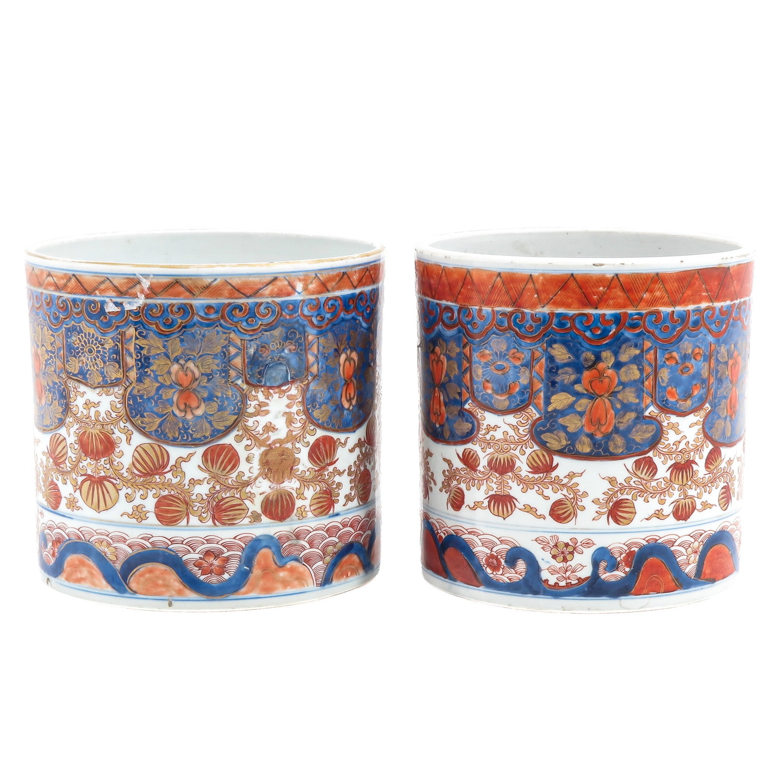 A Pair of Imari Vases (1 of 6)