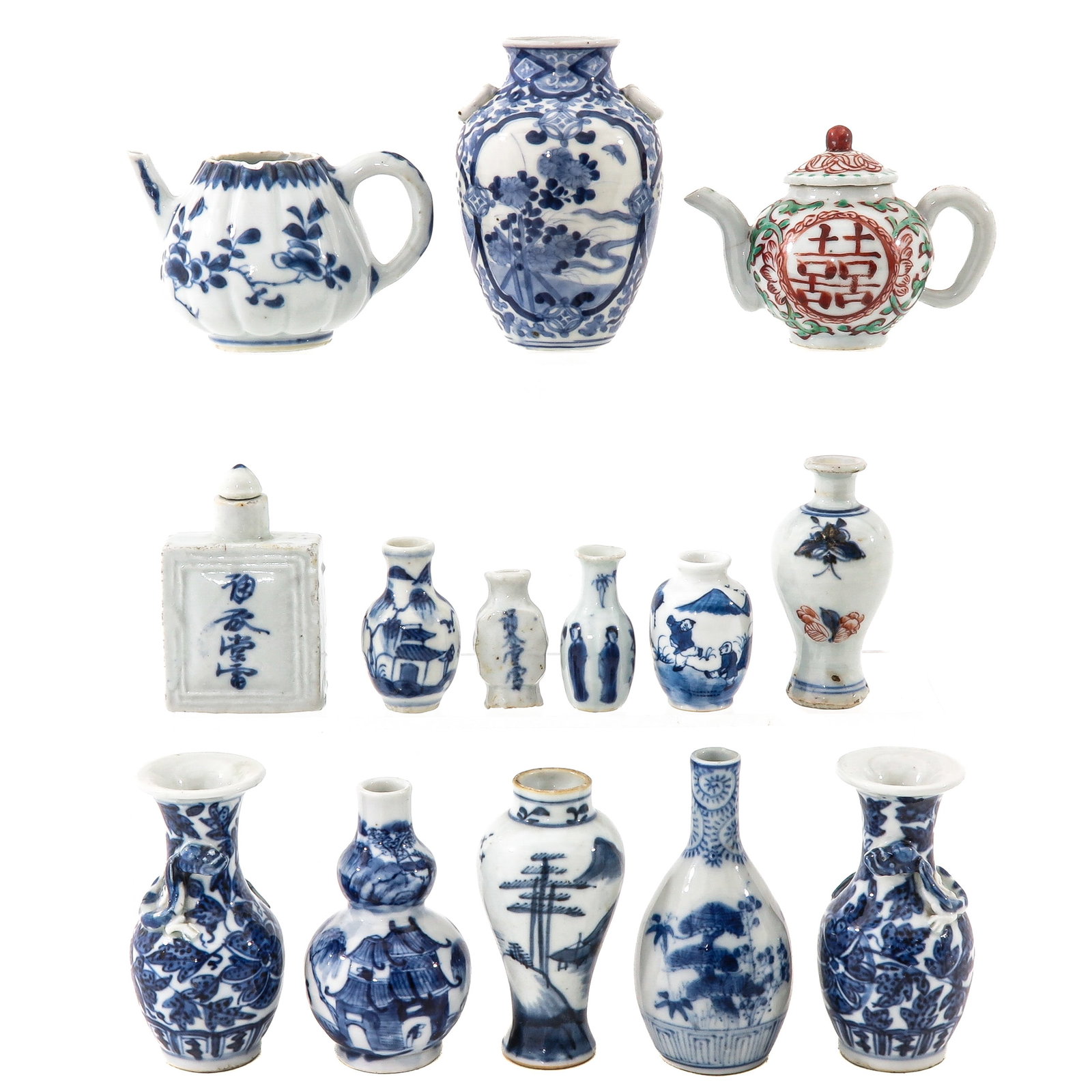 A Group of Miniature Porcelain (1 of 6)