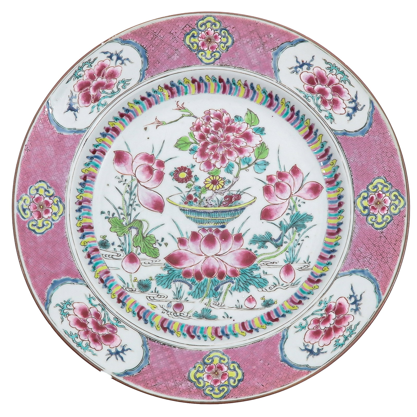 A Famille Rose Charger (1 of 2)