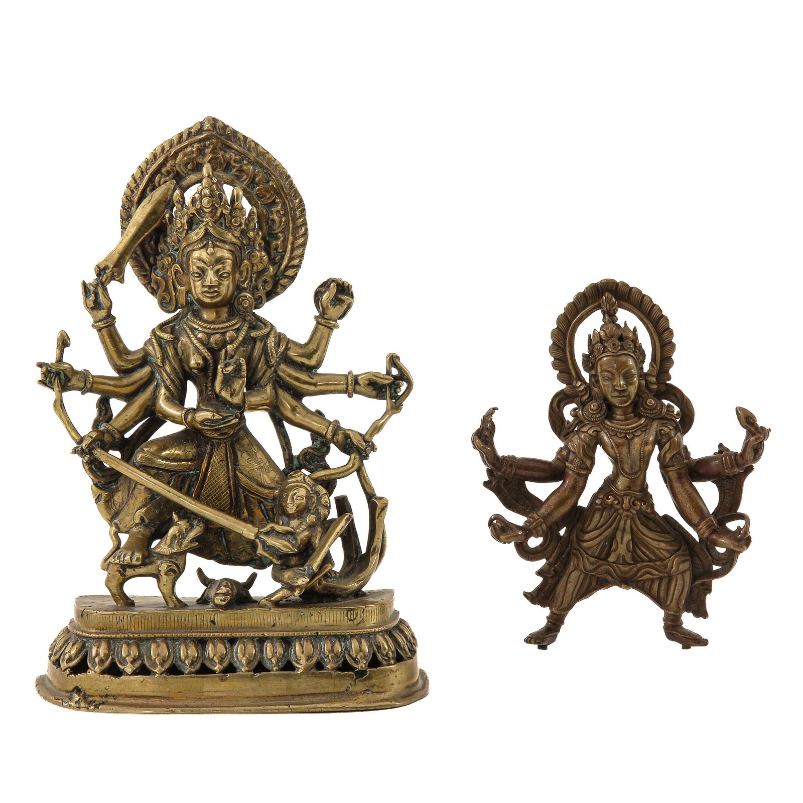 A Lot of 2 Bronze Sculptures (1 of 6)