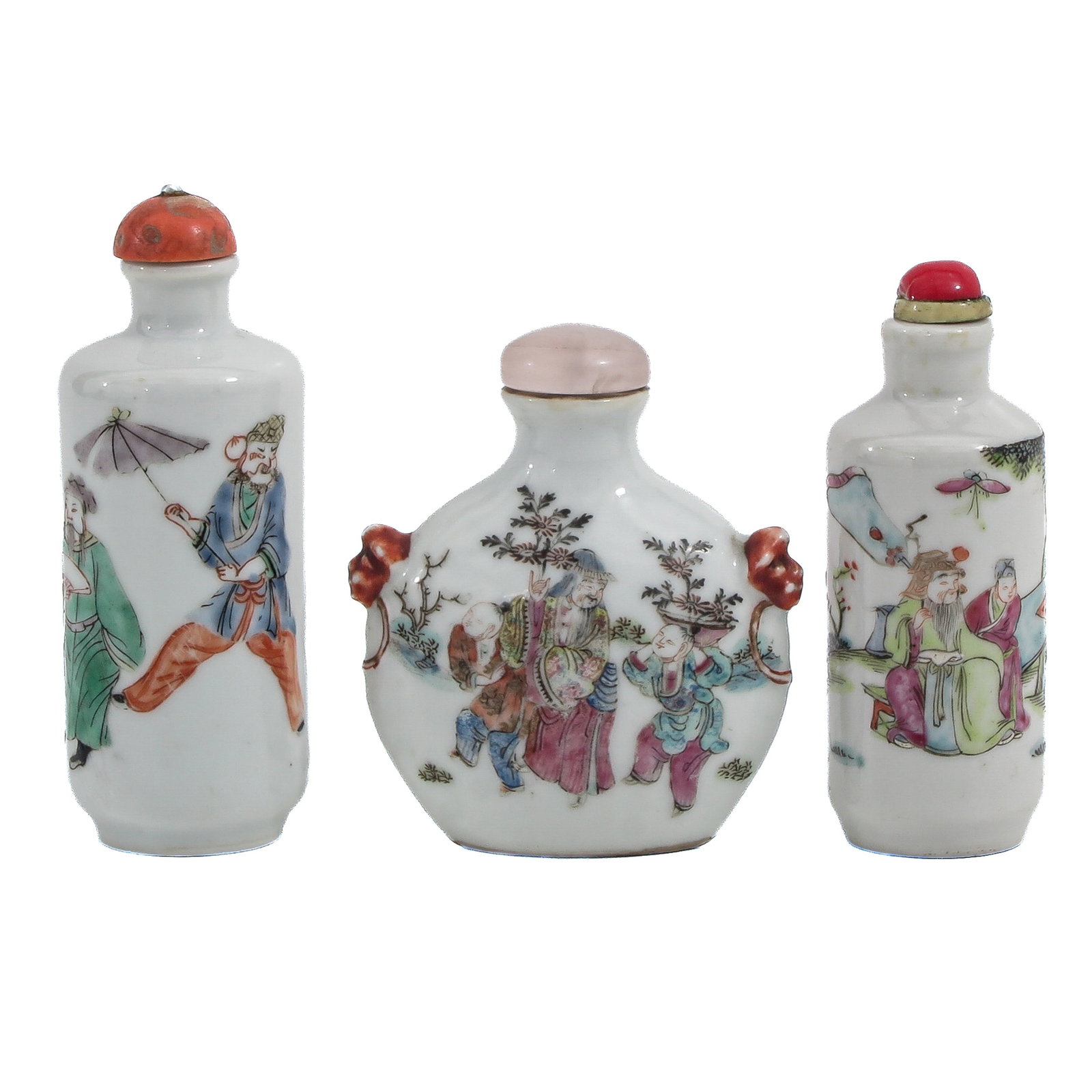 A Group of 3 Snuff Bottles (1 of 6)