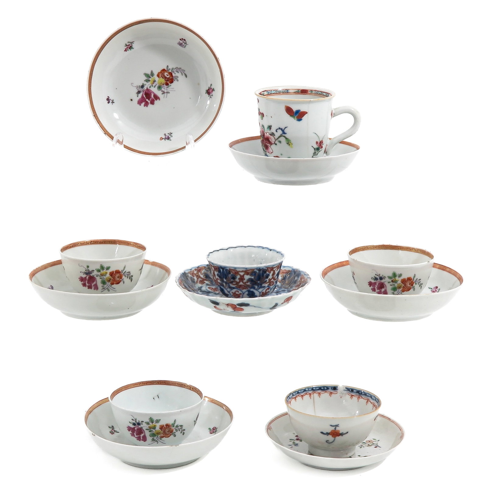 A Group of Cups and Saucers (1 of 8)