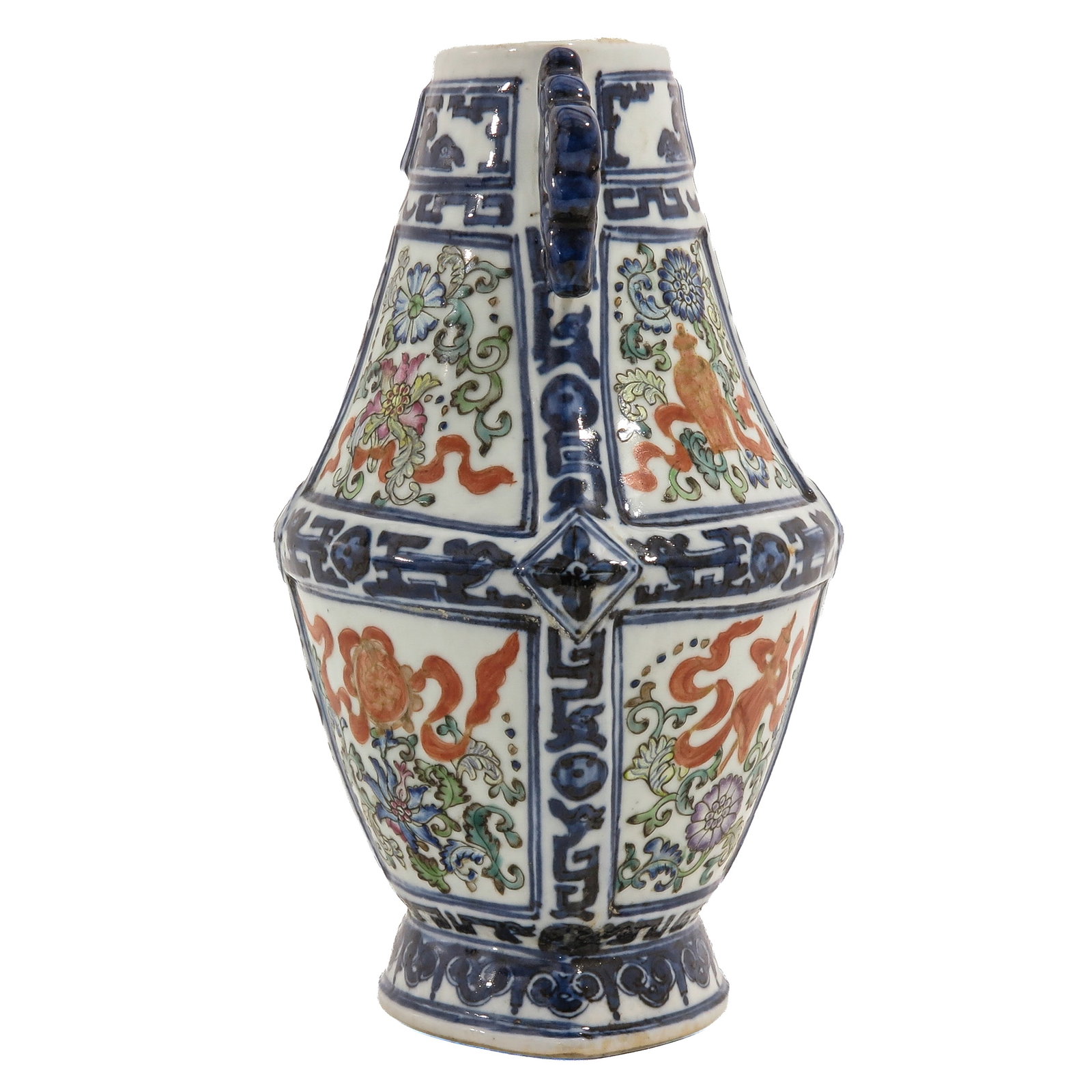 A Polychrome Decor Vase - 2