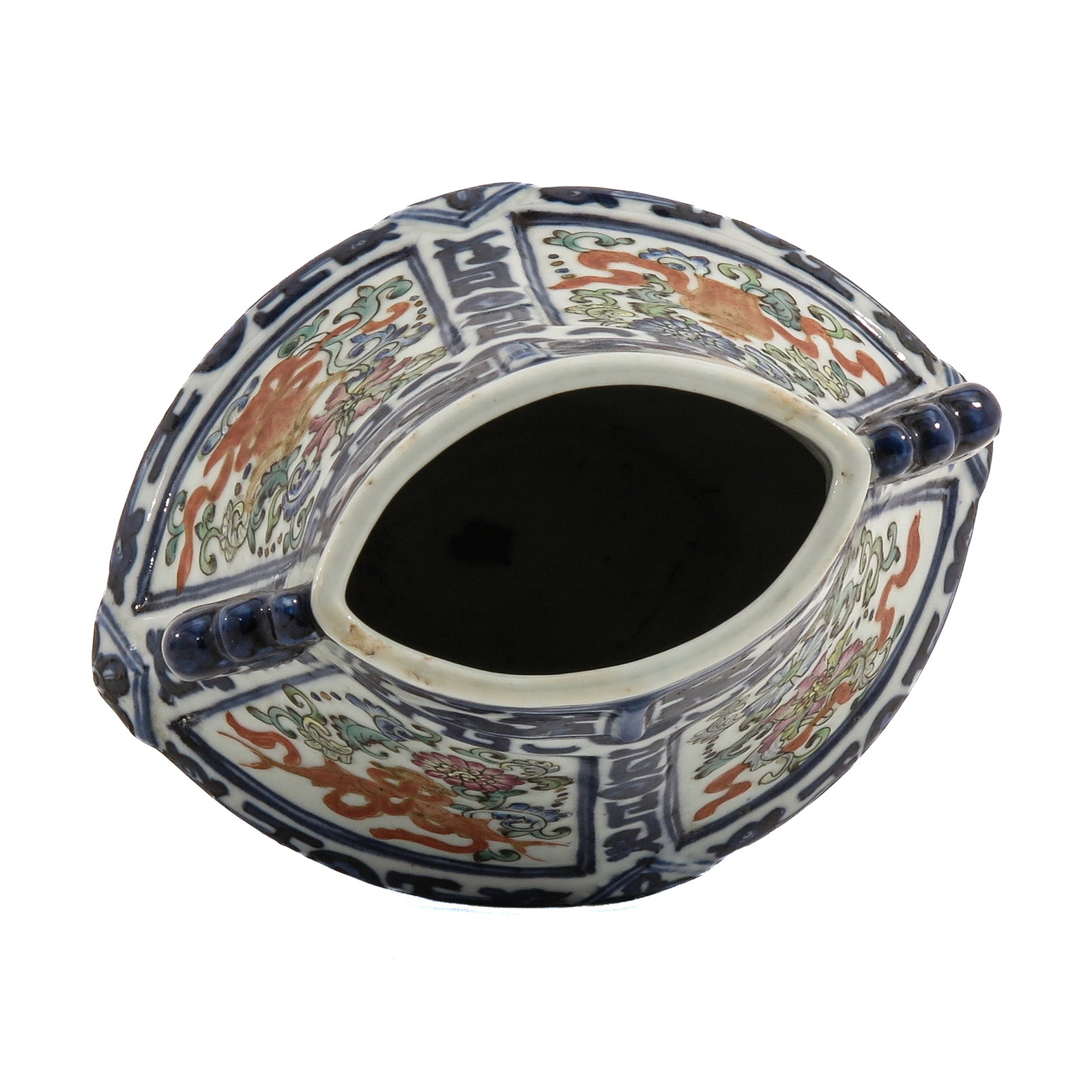 A Polychrome Decor Vase - 5
