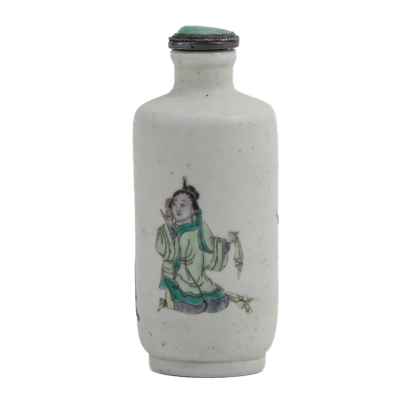 A Famille Verte Snuff Bottle - 3