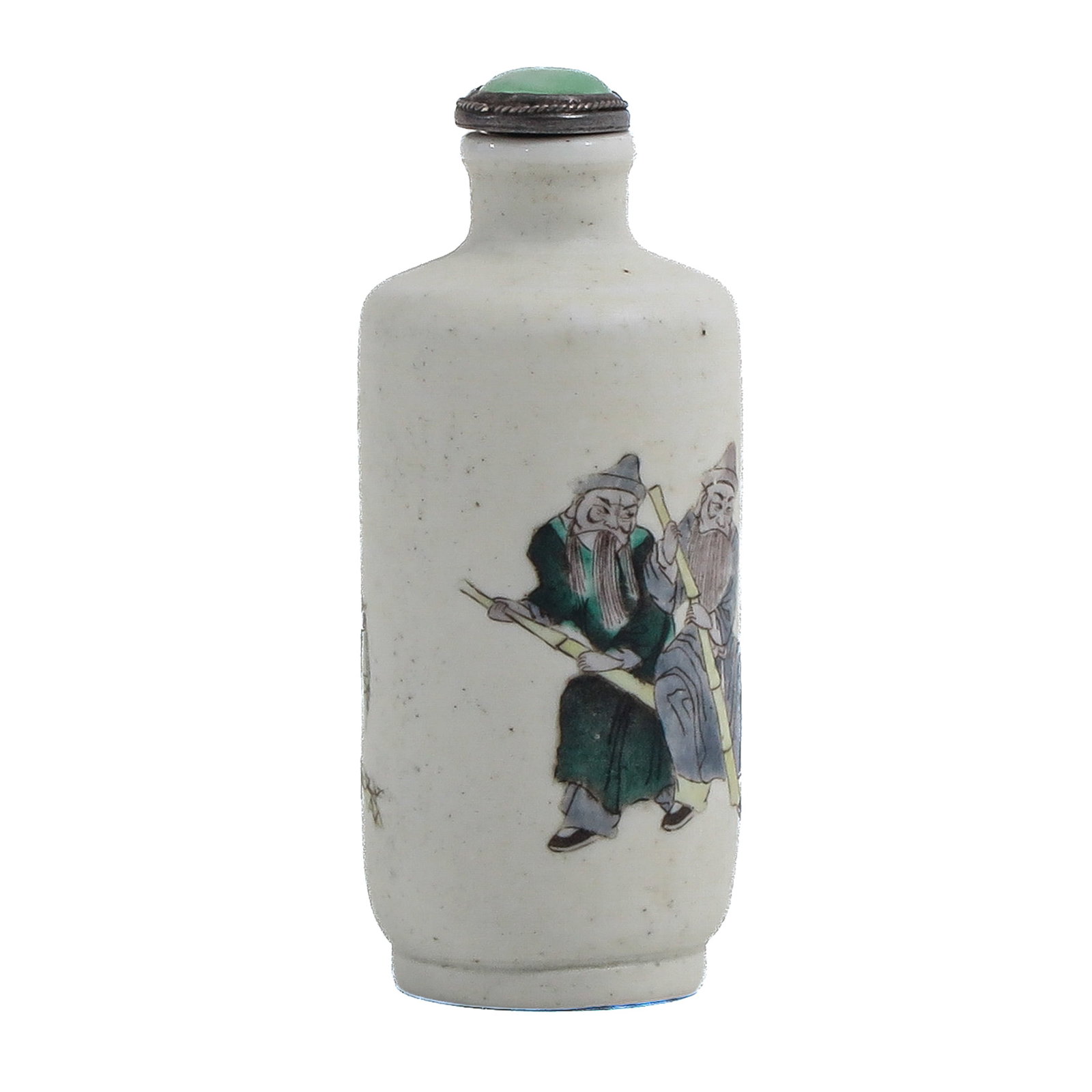 A Famille Verte Snuff Bottle - 4