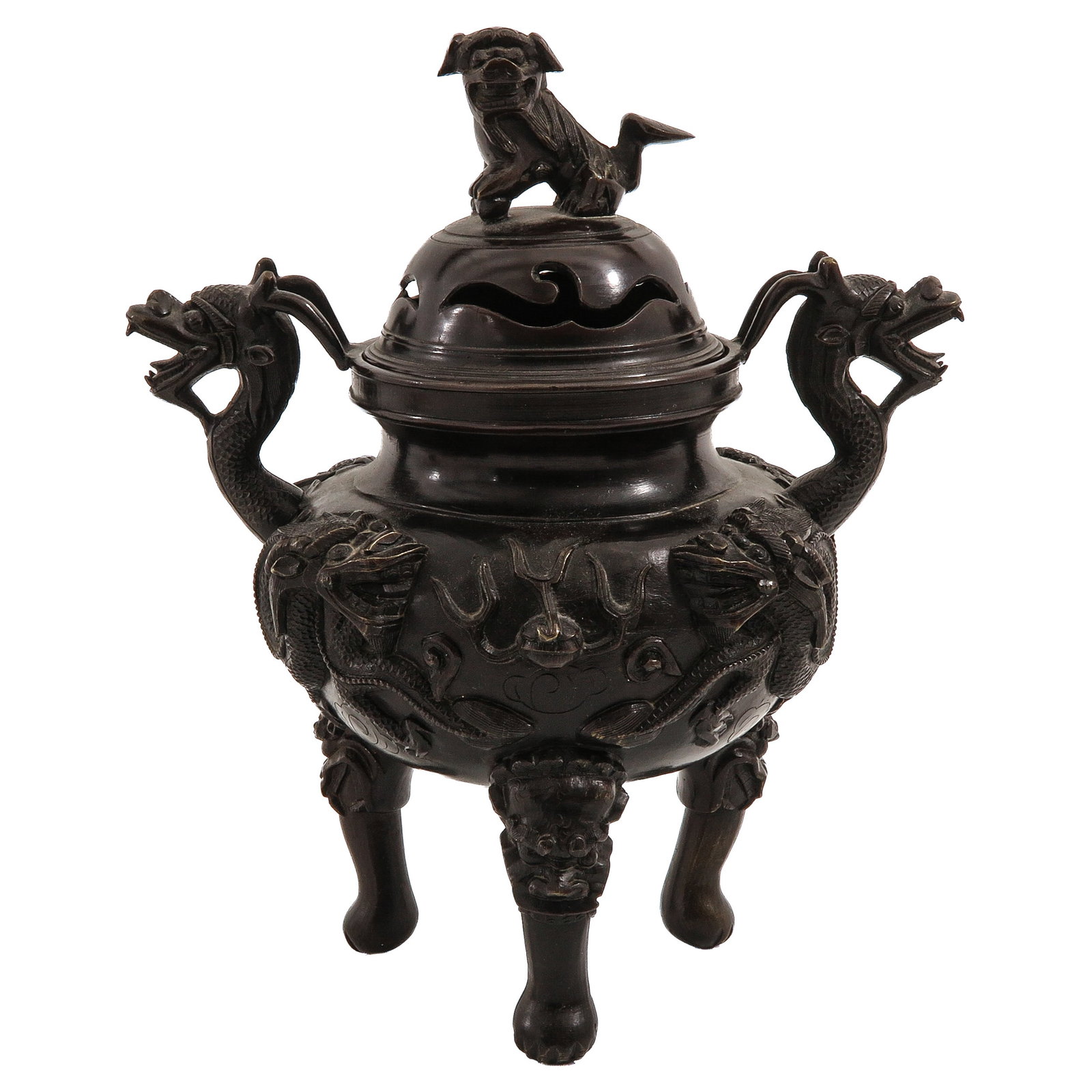 A Bronze Censer with Cover (1 of 6)