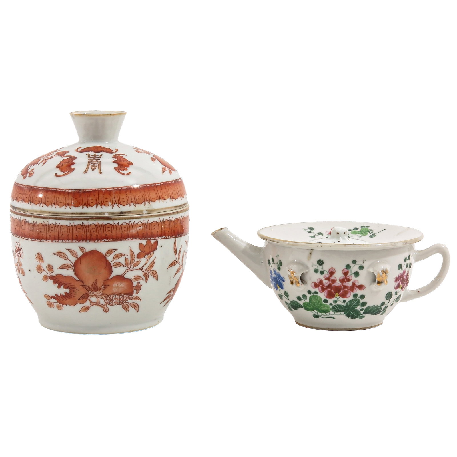 A Jar with Cover and a Teapot (1 of 6)