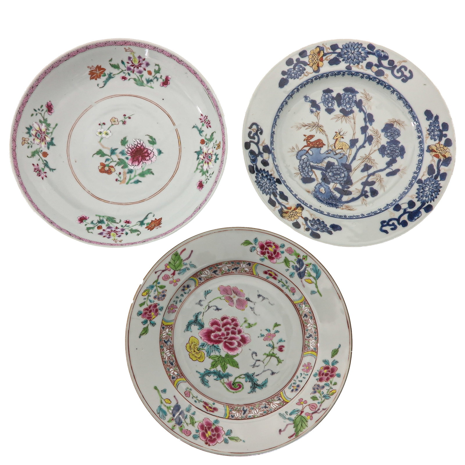 A Group of 3 Plates (1 of 8)