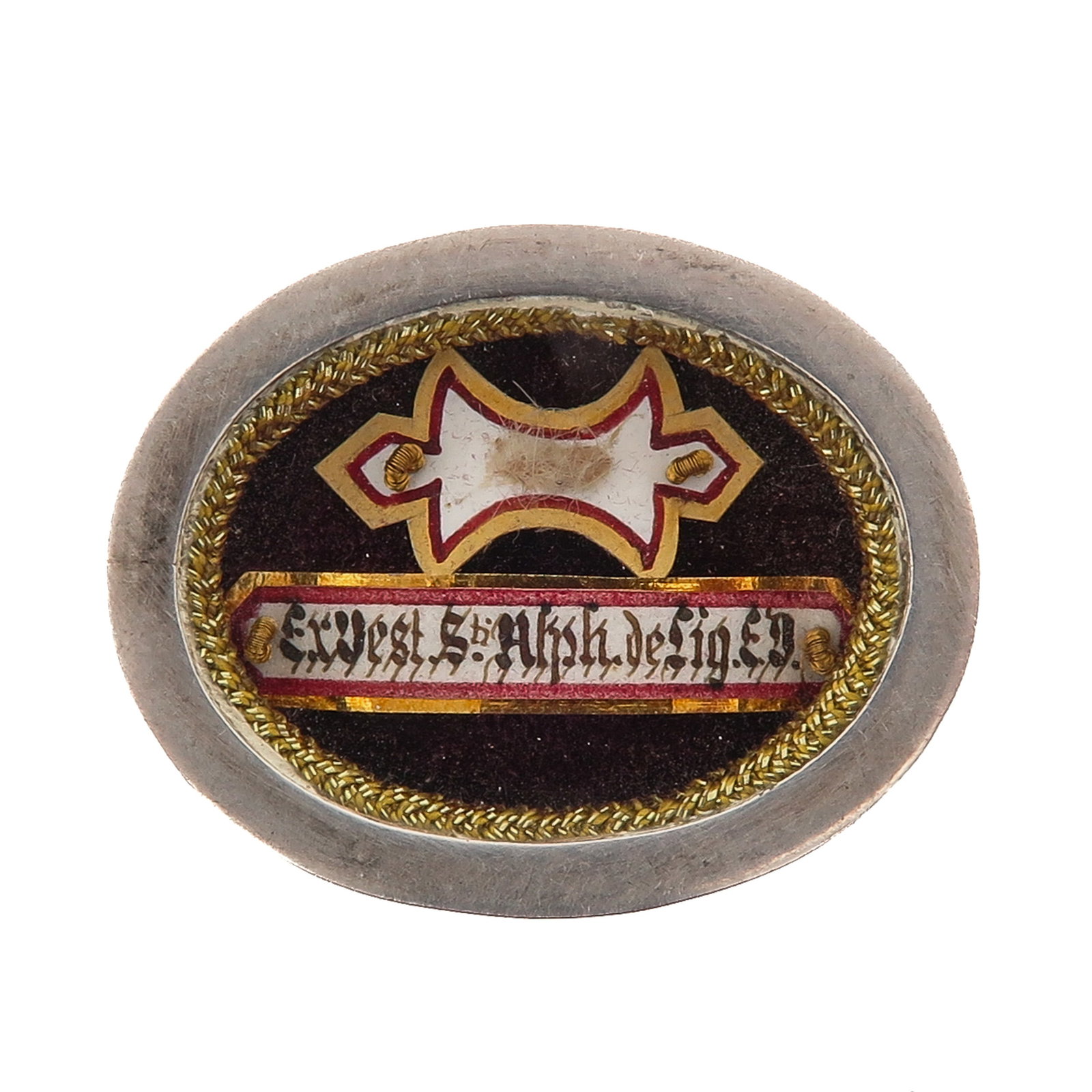 A Sealed Theca: with relic of Saint Alphonsus Maria de Liguori (1696 - 1787), bishop, founder of the Redemptorists, Doctor of the Church and patron saint of confessors and moral theologians, with certificate, you