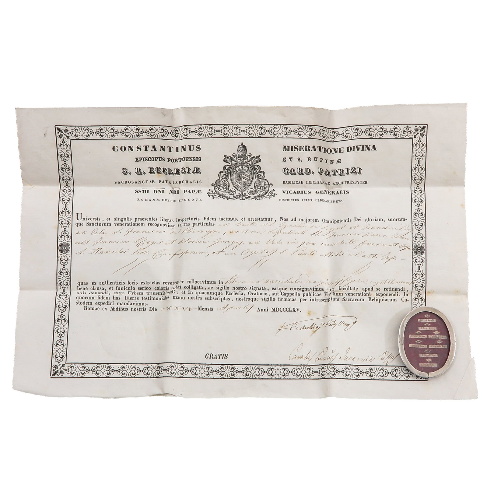 A Sealed Multi Theca - 3