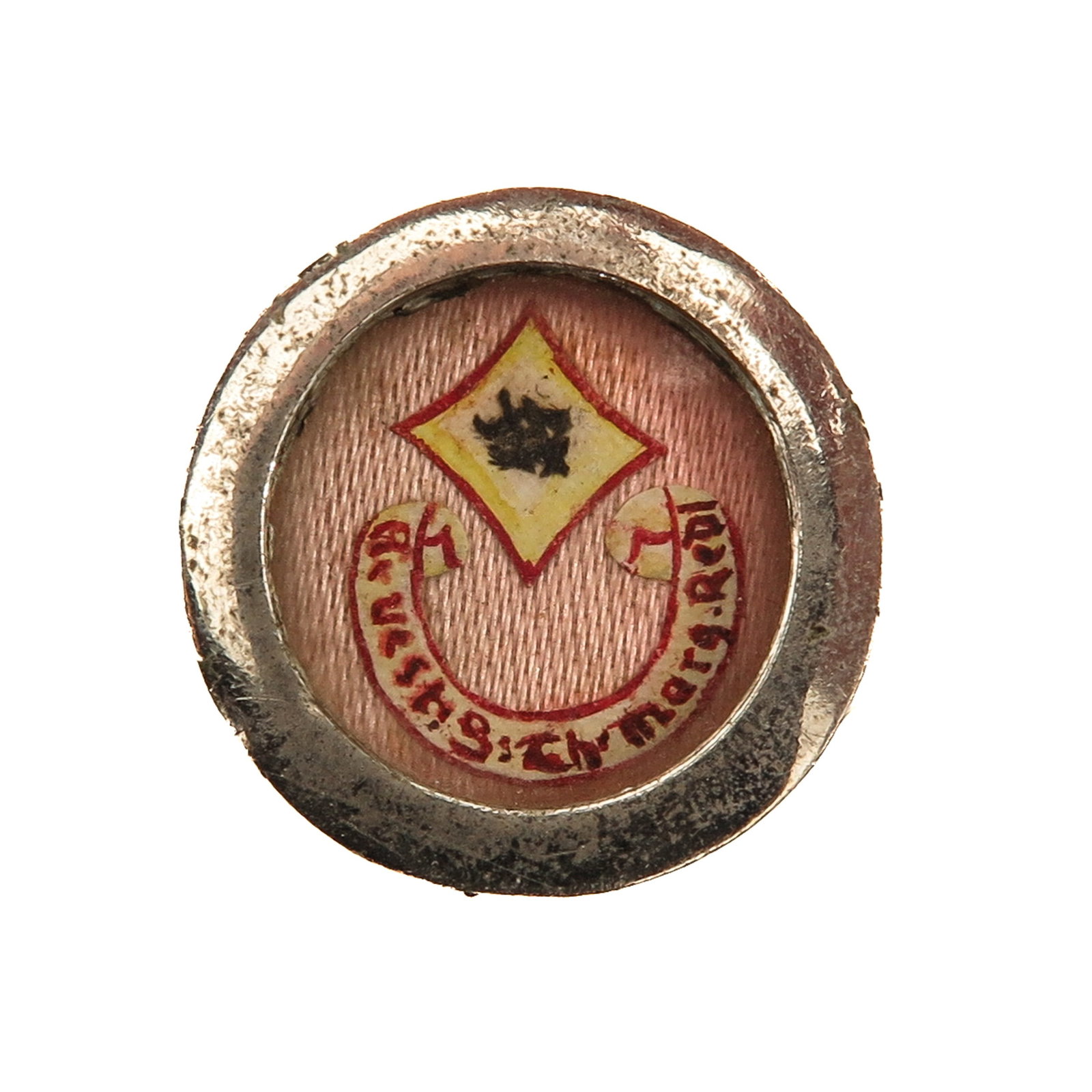A Sealed Theca: containing relic of Saint Margaret of Scotland (Margareta Regina, ca. 1045-1093), Queen of Scotland, known for her charity and devotion to the Church, you are purchasing the theca, the relic is a gift