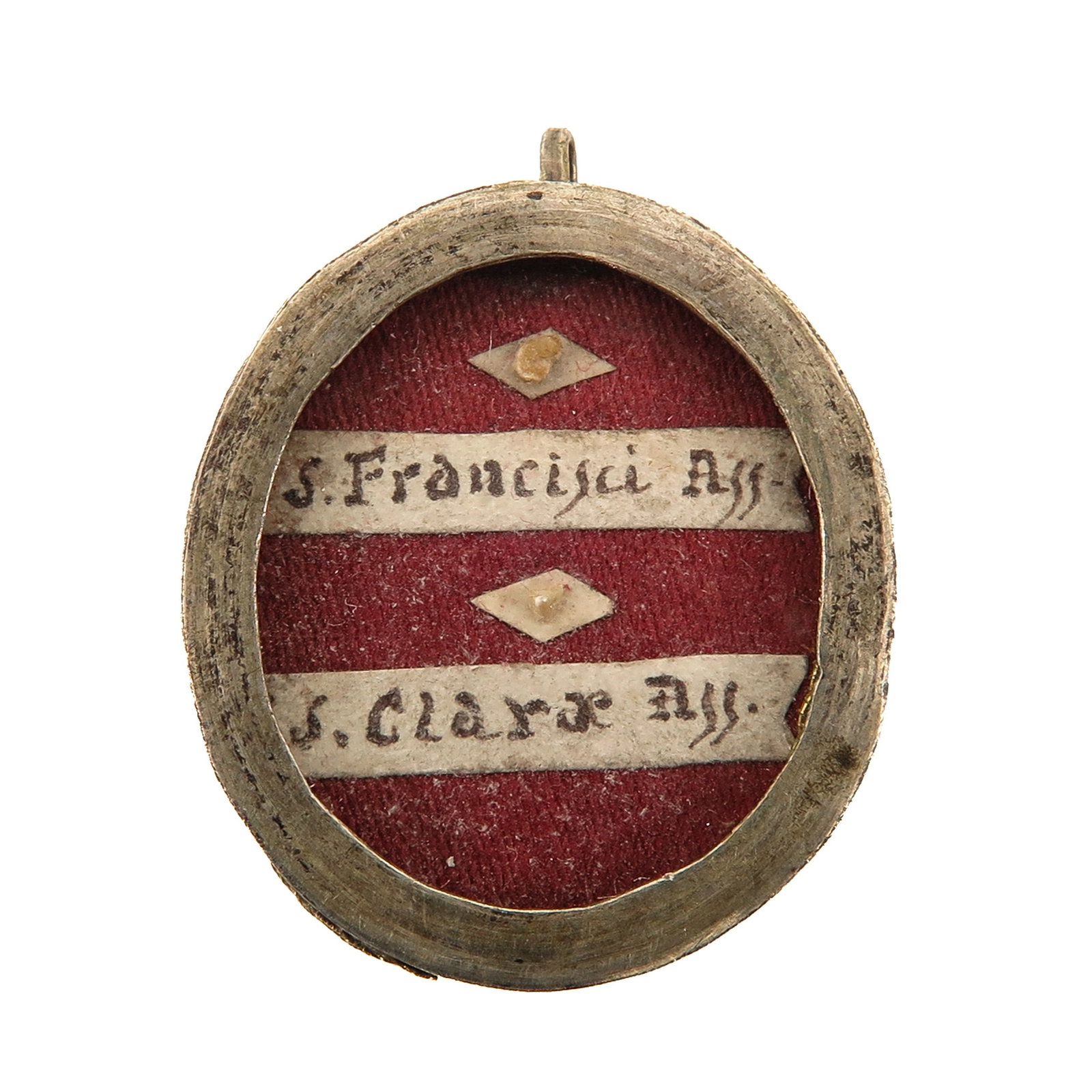 A Sealed Multi-Theca: containing relics of Saint Francis of Assisi (1181/1182-1226), founder of the Franciscan Order and patron saint of animals, nature and Italy, and Saint Clare of Assisi (1194-1253) foundress of the Ord