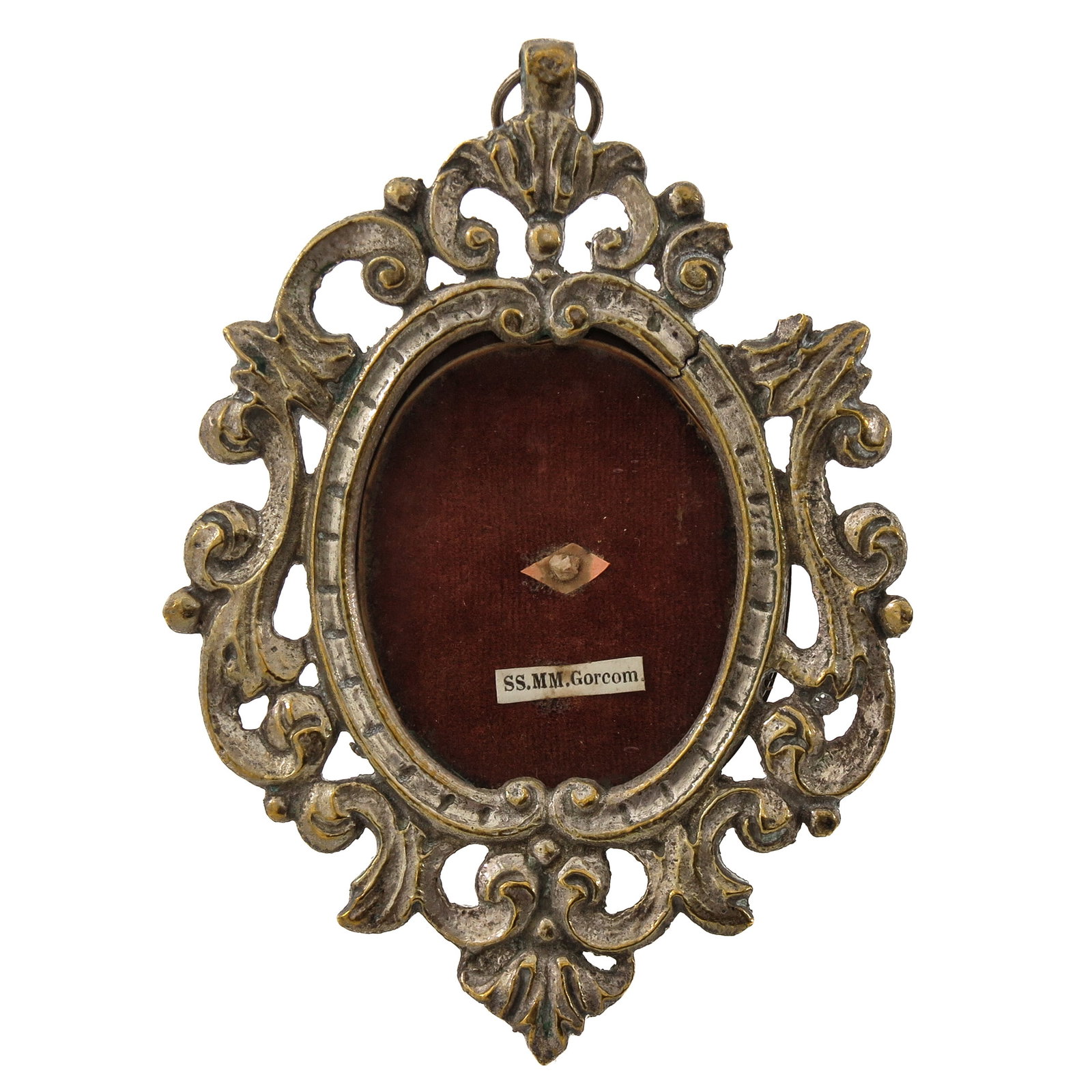 A Kiss Relic: containing relic of the Holy Martyrs of Gorkum, nineteen Catholic priests and religious who during the Eighty Years' War were tortured and put to death for their fidelity to the Catholic faith, you