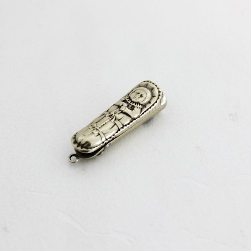 Cigar Cutter: Cigar Cutter depicting child in bed, 1920s