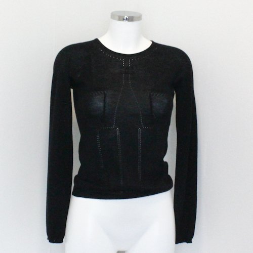 Chanel Black Sweater: Chanel Black Sweater